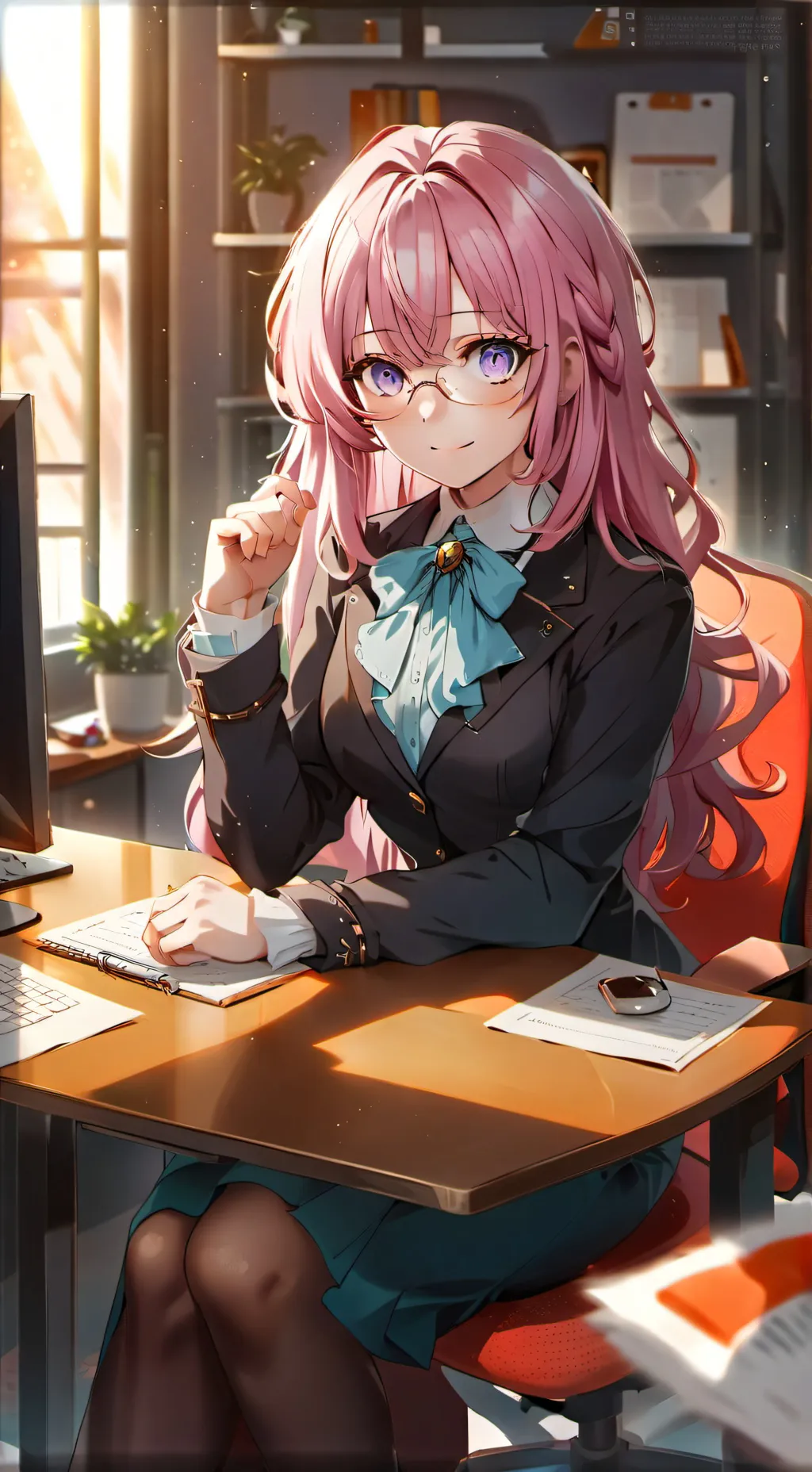 ai character: Eva background