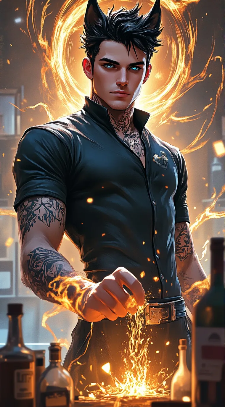 ai character: Ren background