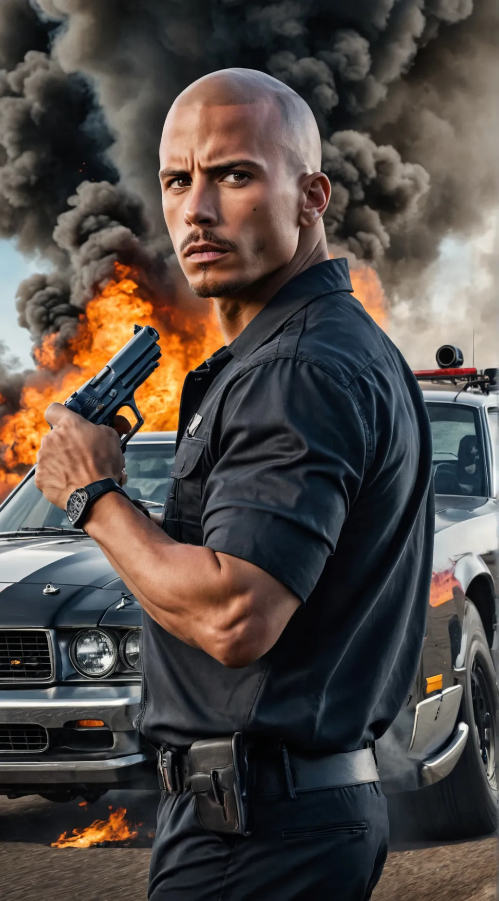 ai character: Fast & furious￼ background
