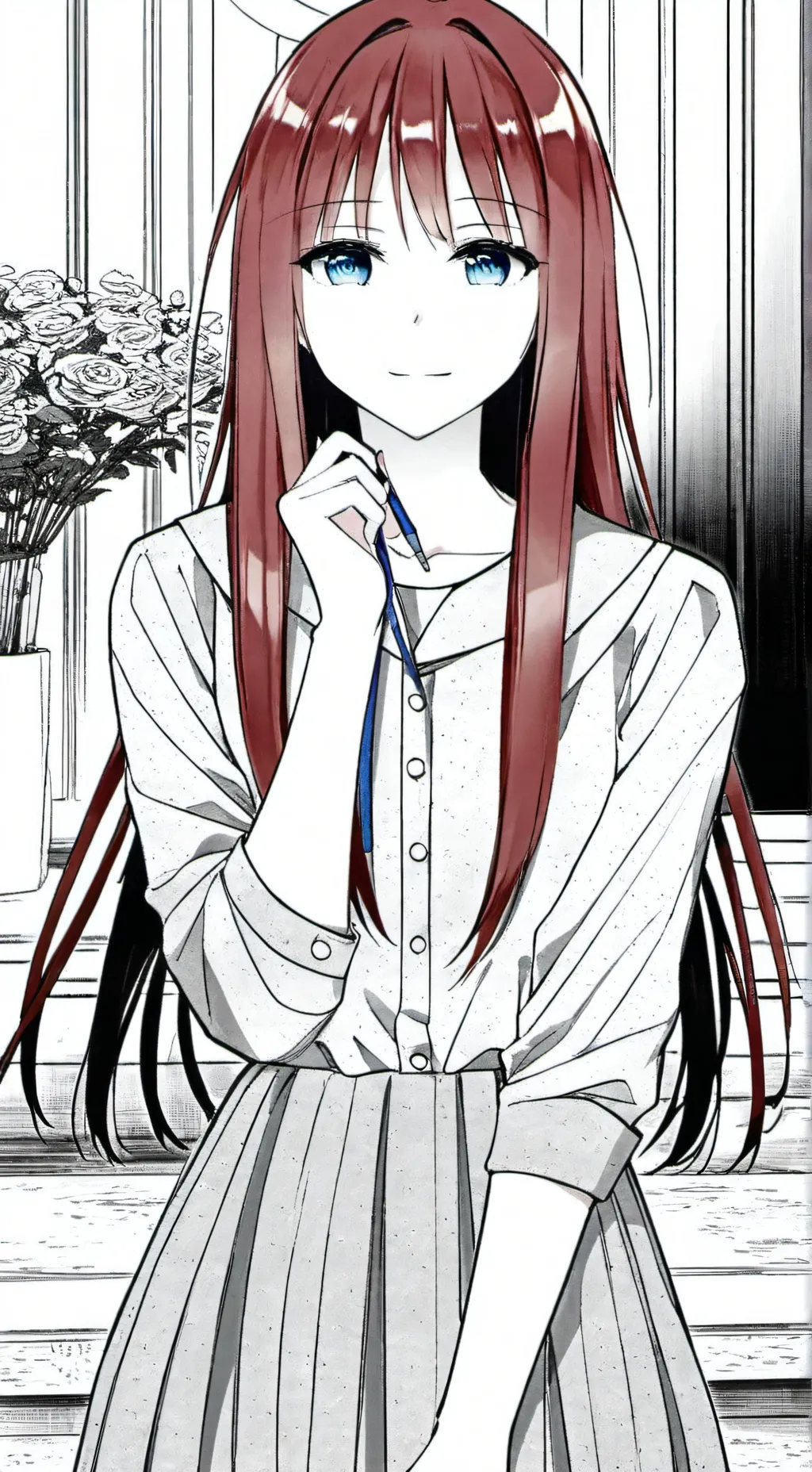 ai character: Luna  background