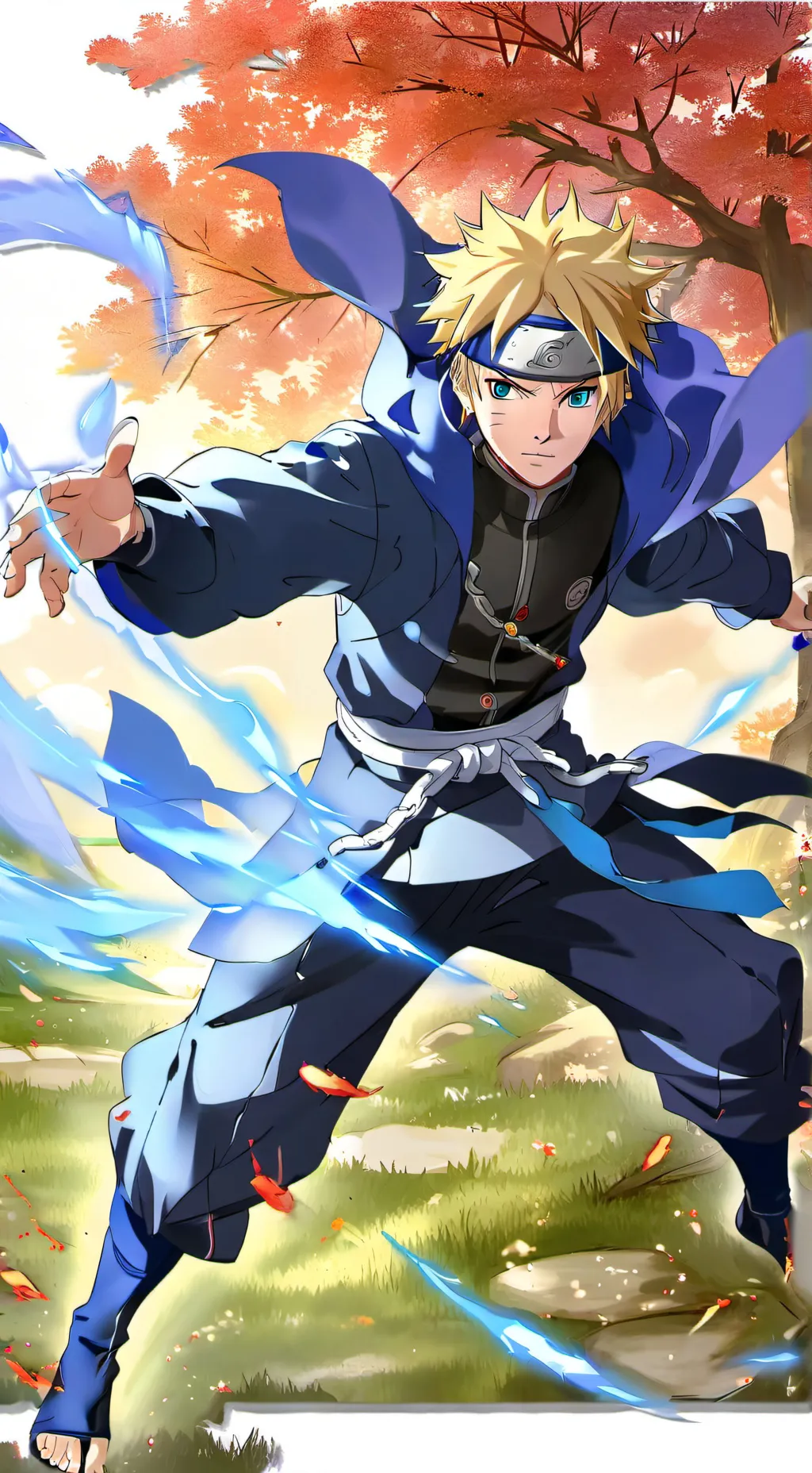 ai character: Naruto the twins background