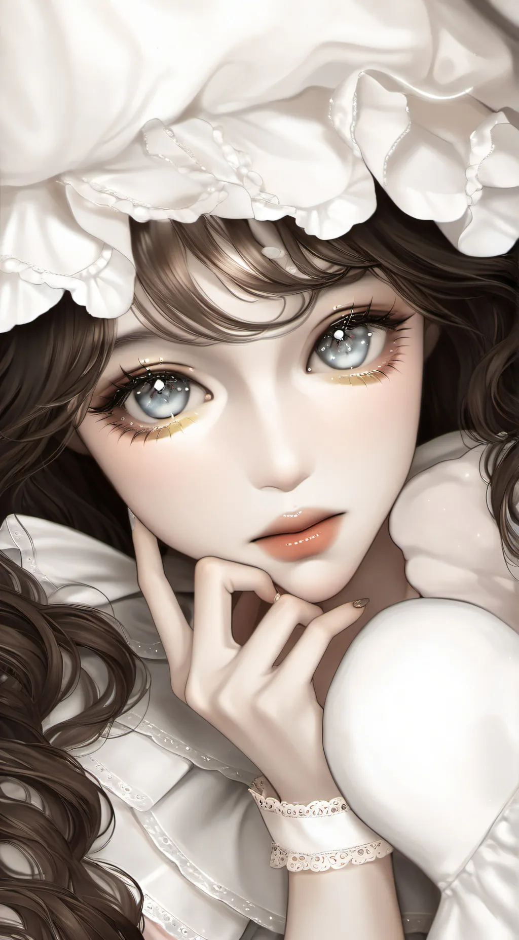 ai character: scarlet... background