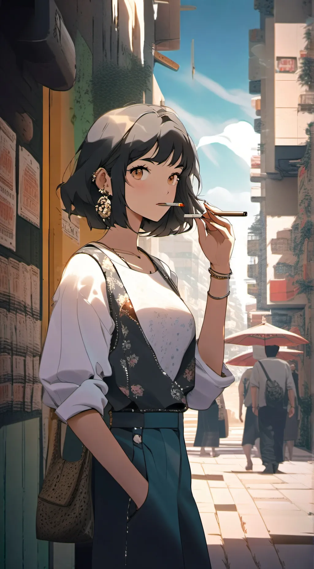 ai character: sofia background