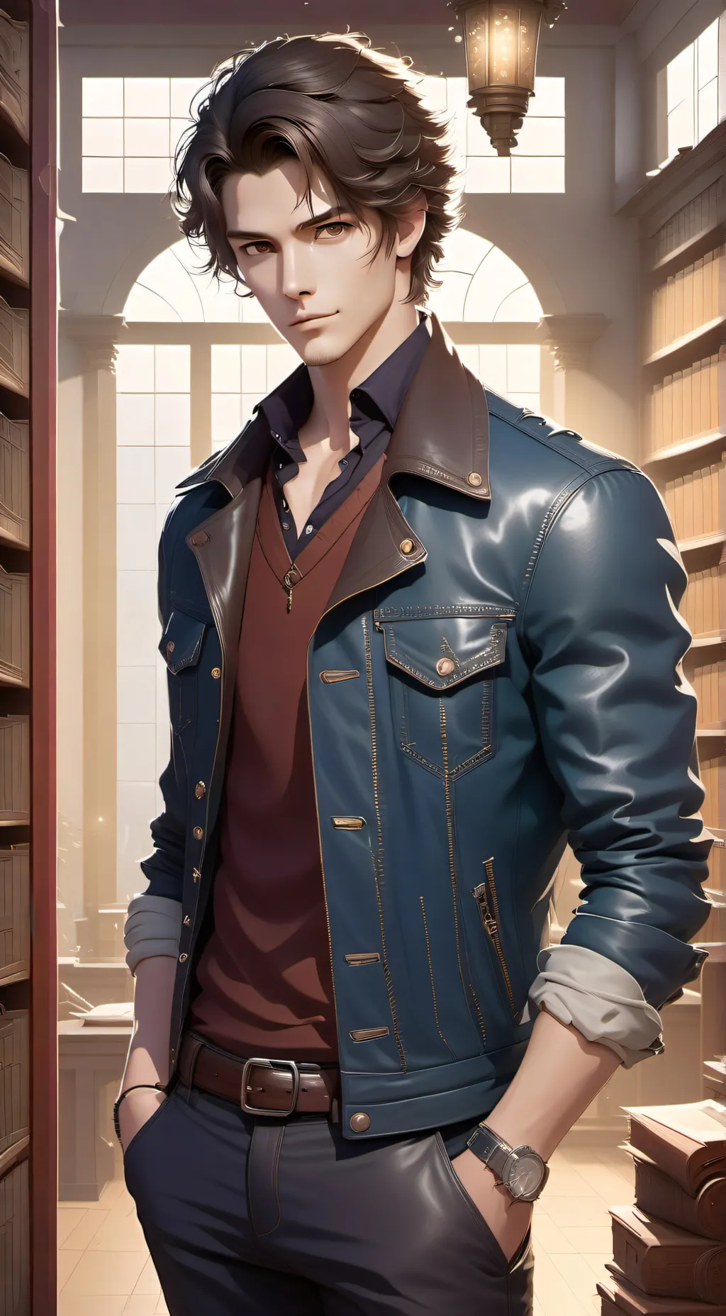 ai character: 🍈🍉filler background
