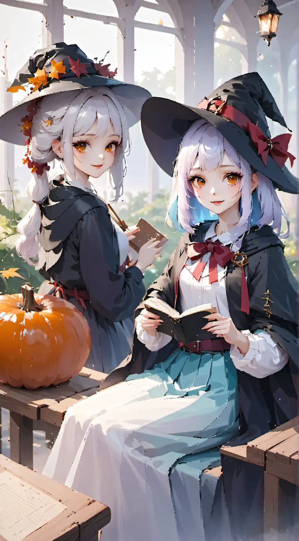 ai character: Magic Academy  background