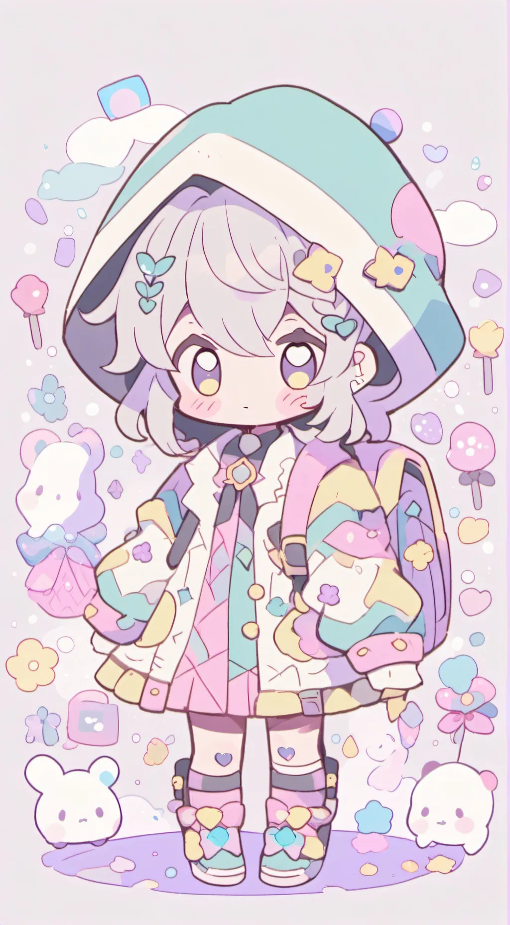 ai character: SC they are GAY background