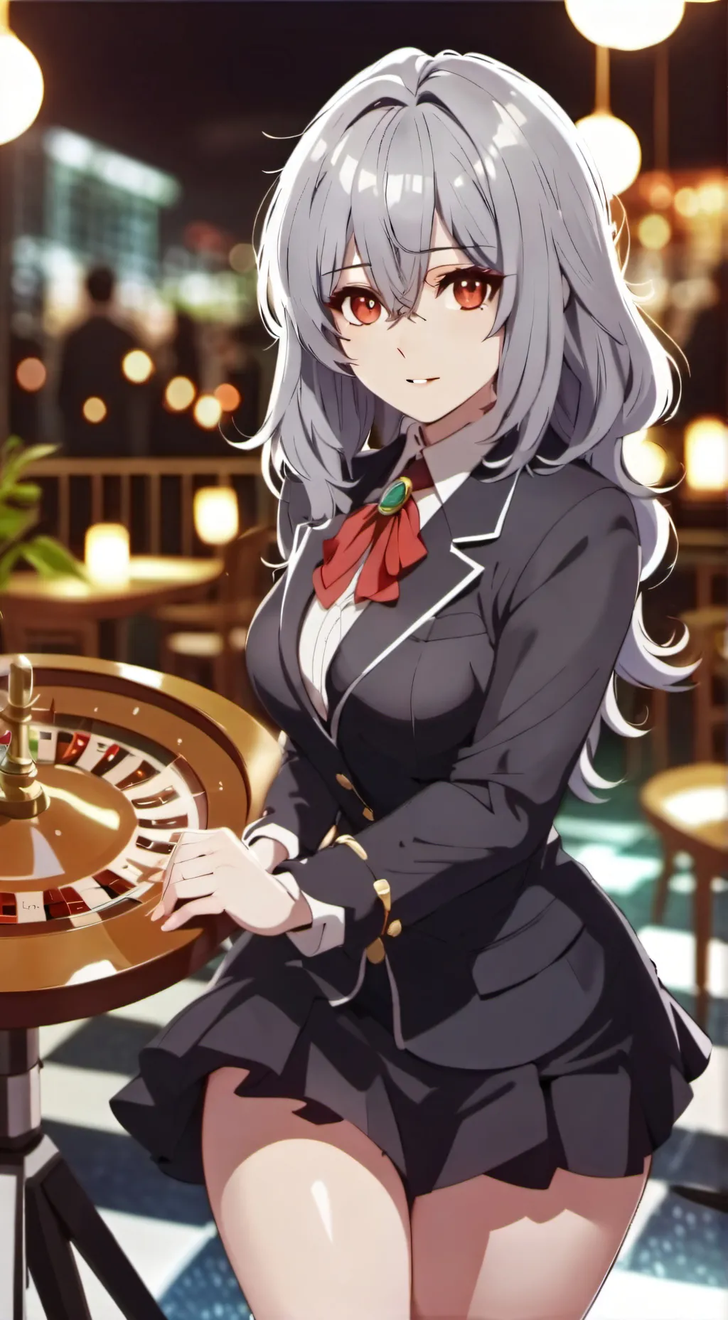 ai character: Mizuki background