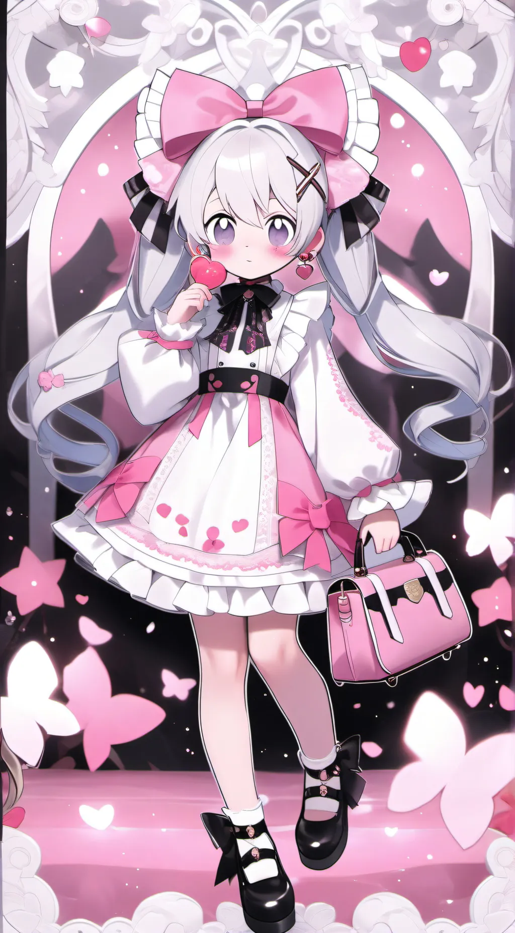 ai character: Dandys world background
