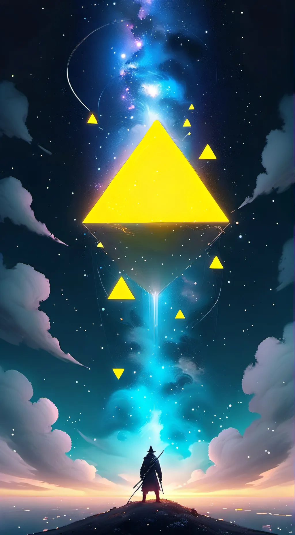 ai character: gravity Falls background