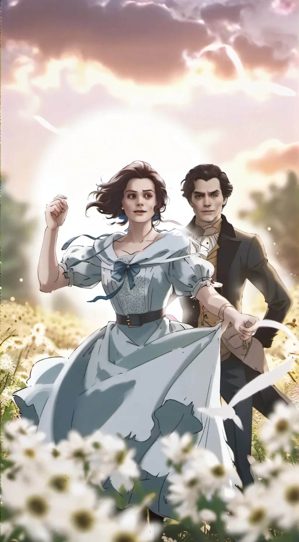 ai character: Sweeney Todd background