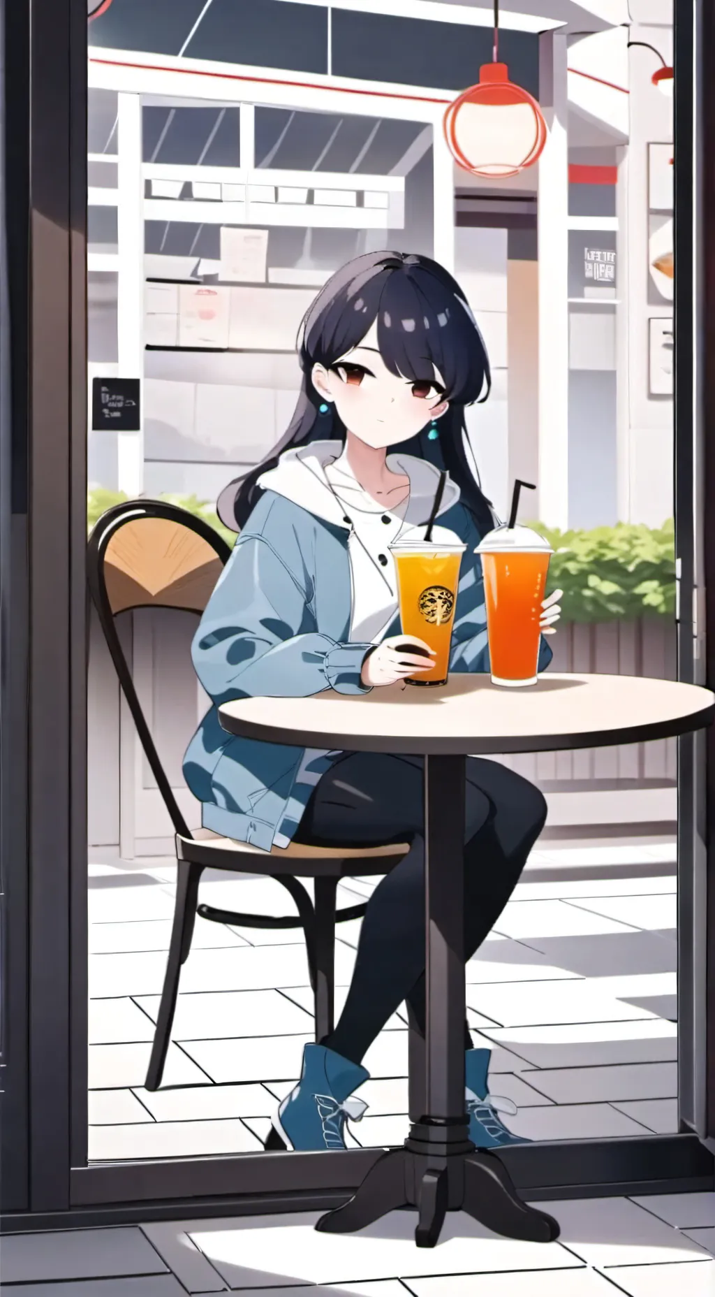 ai character: Alexandria  background