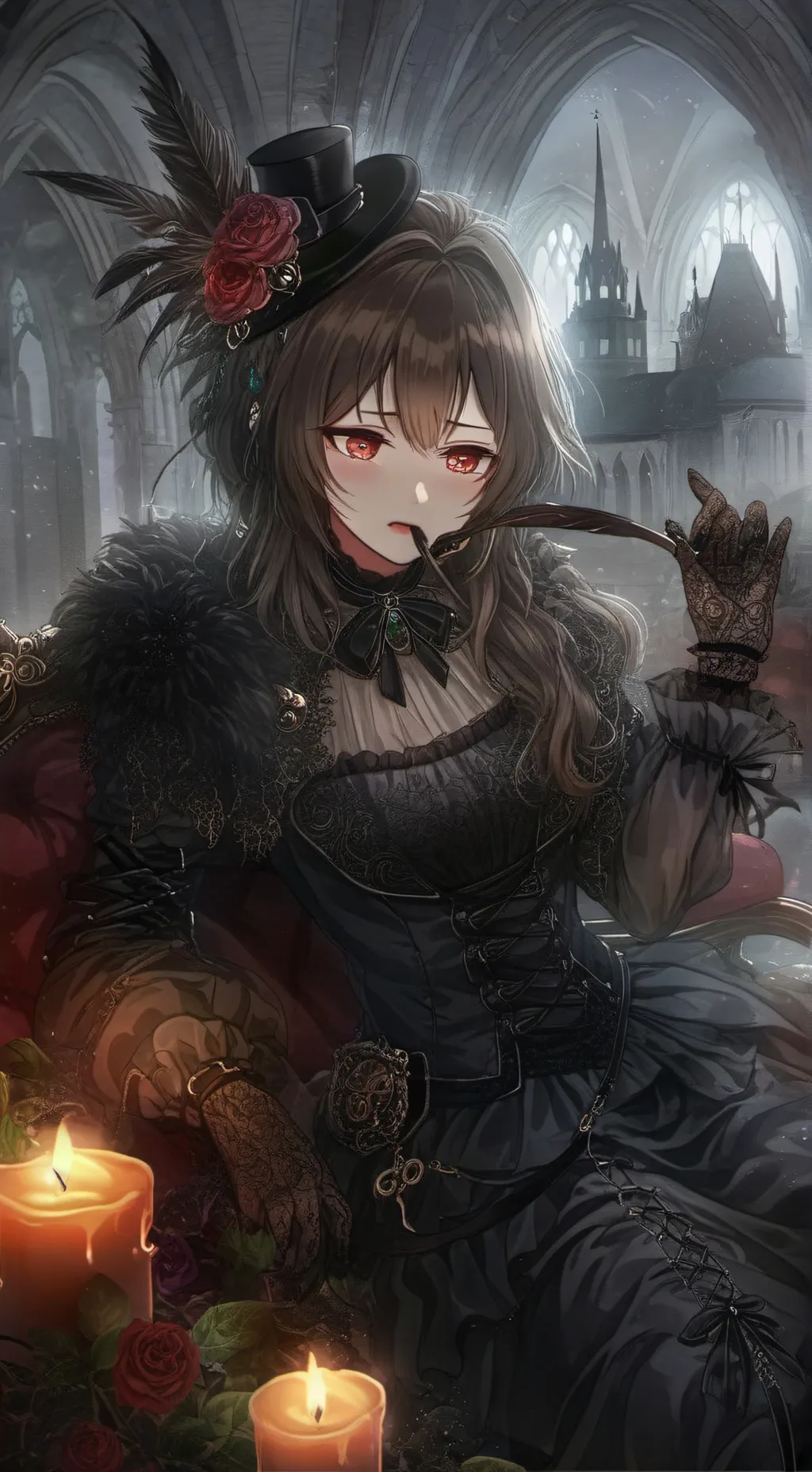 ai character: лиа background
