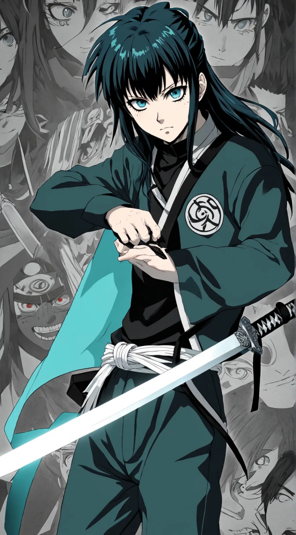 ai character: muichiro tokito background