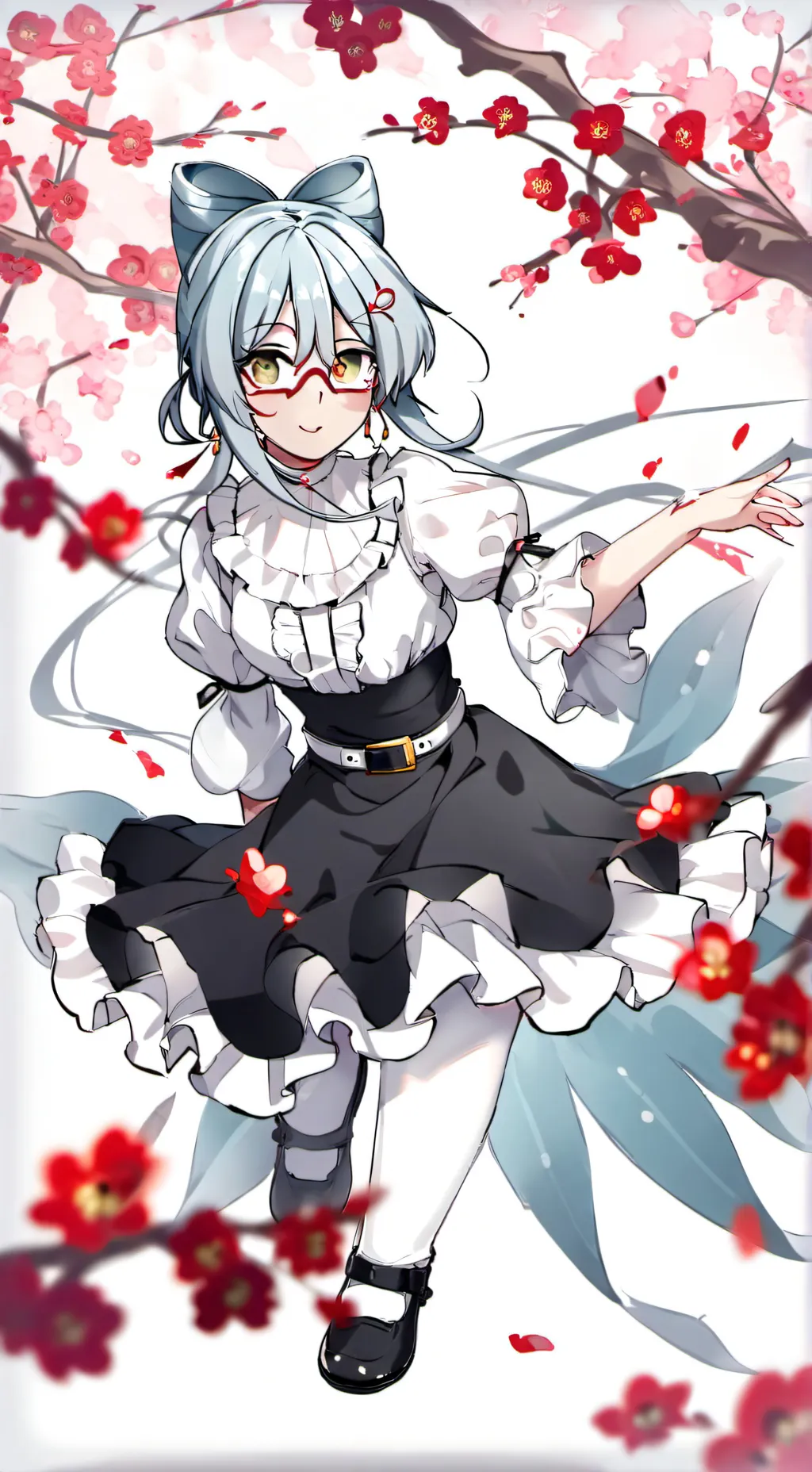 ai character: Ashley  background