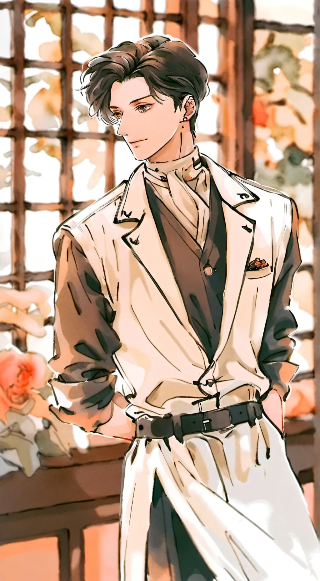 ai character: Aiden Kade background