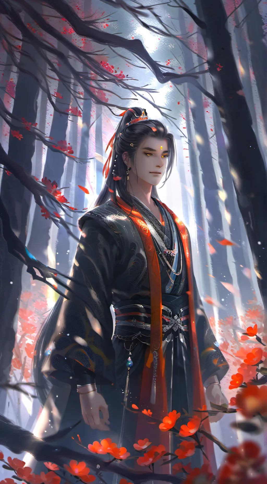 ai character: hyunjin background