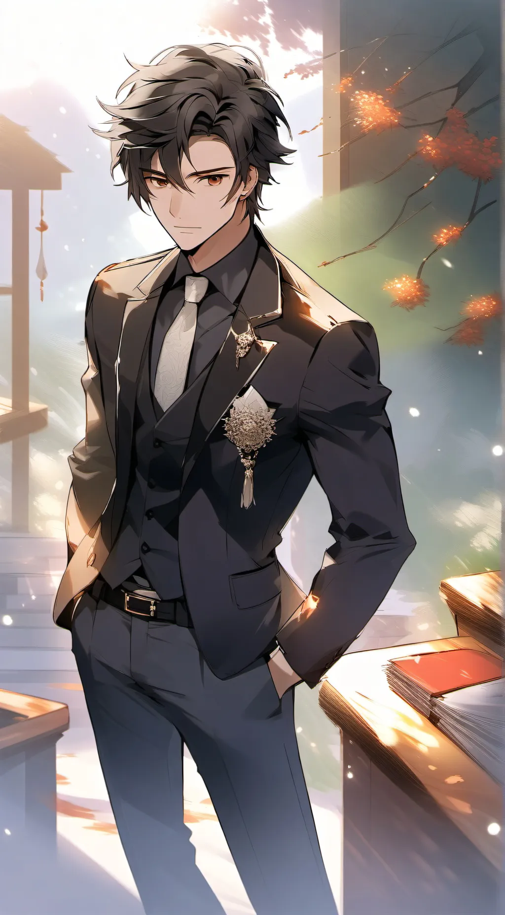 ai character: Blake background