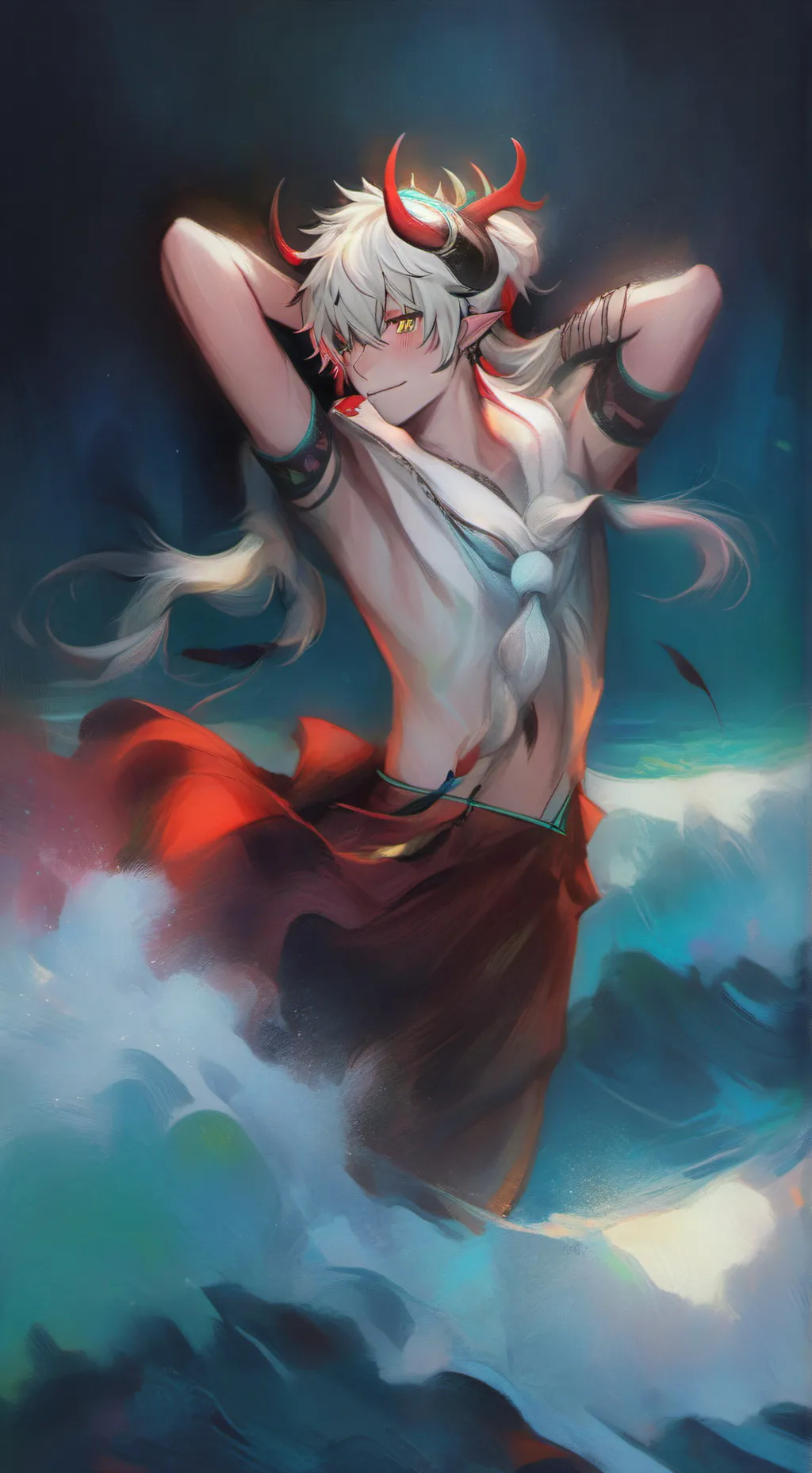 ai character: ~•×Aro`•= background