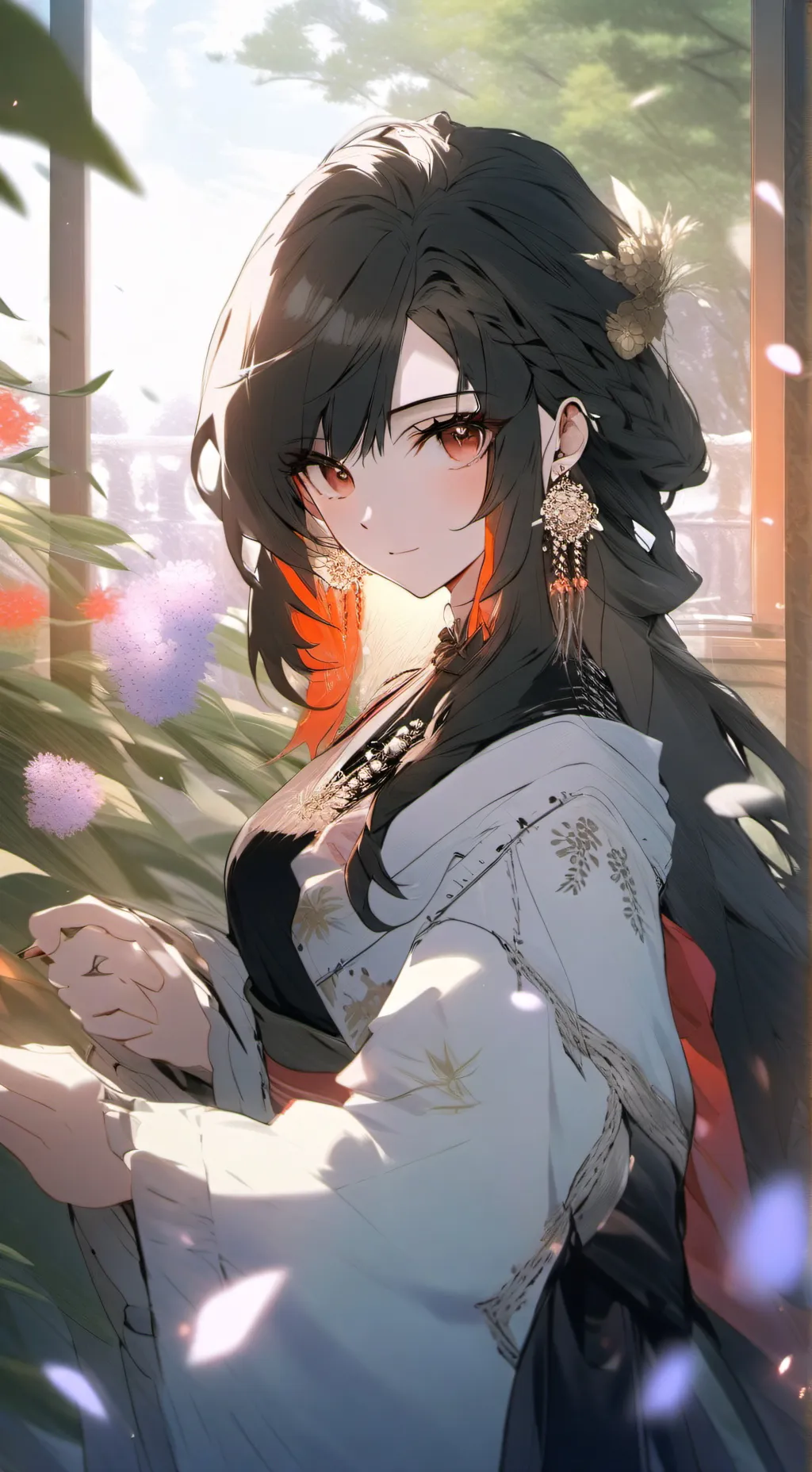 ai character: tsuki background