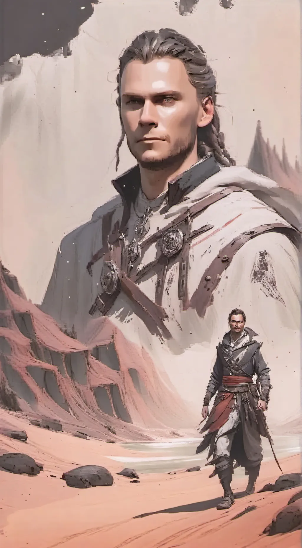 ai character: heimdall background