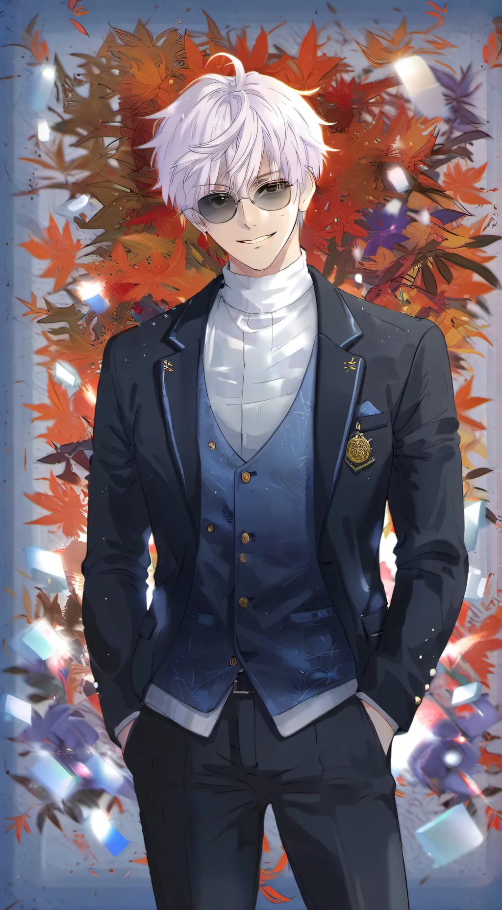 ai character: gojo sus background