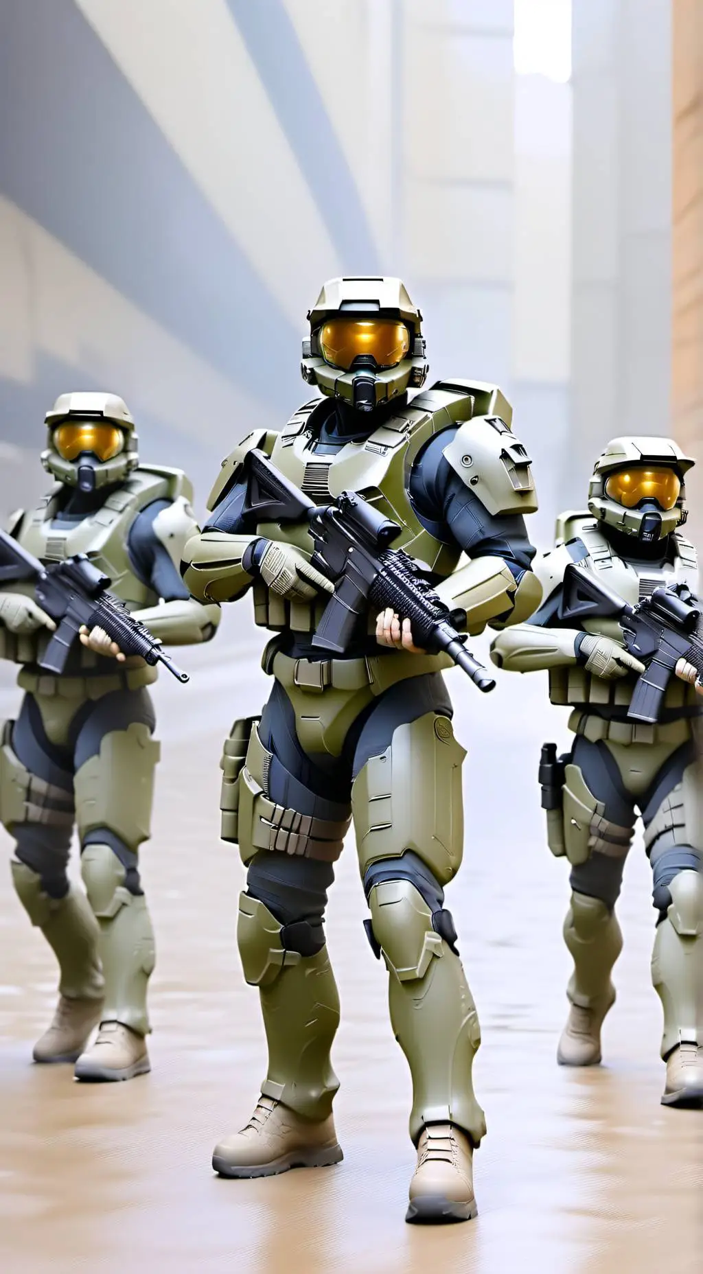 ai character: halo 3 universe  background
