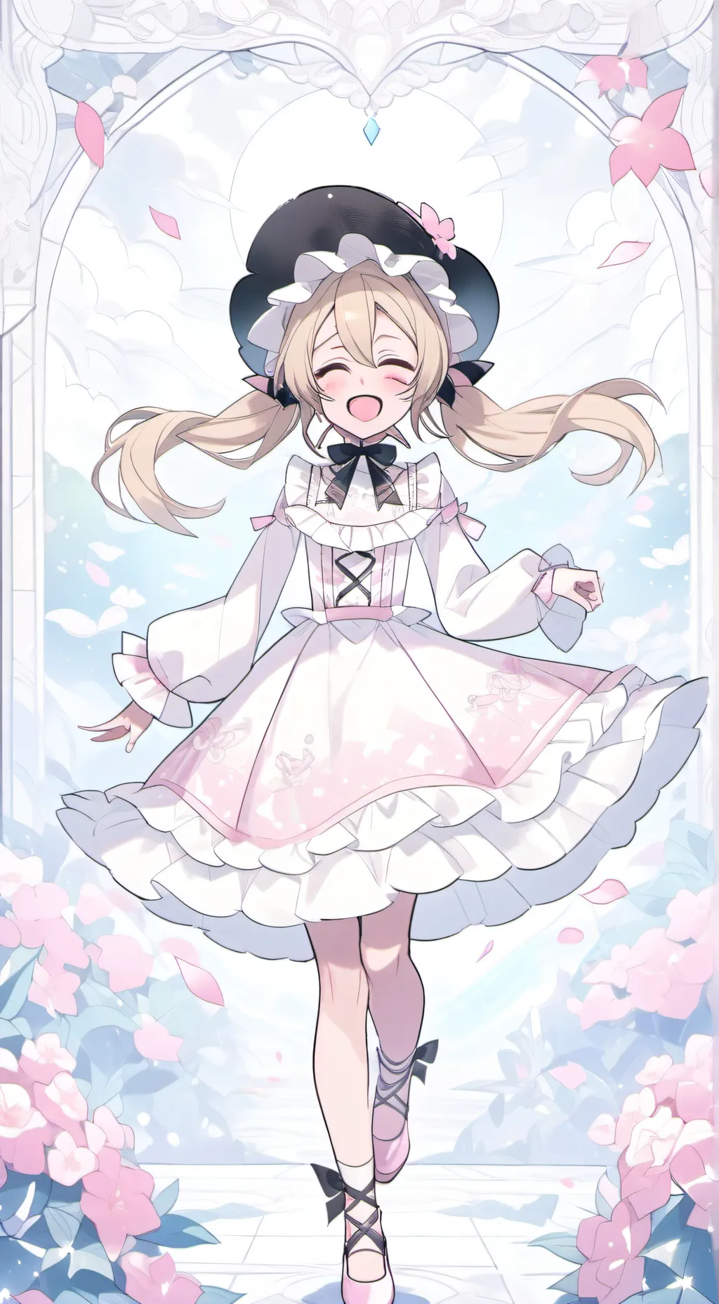 ai character: Present mic?? background