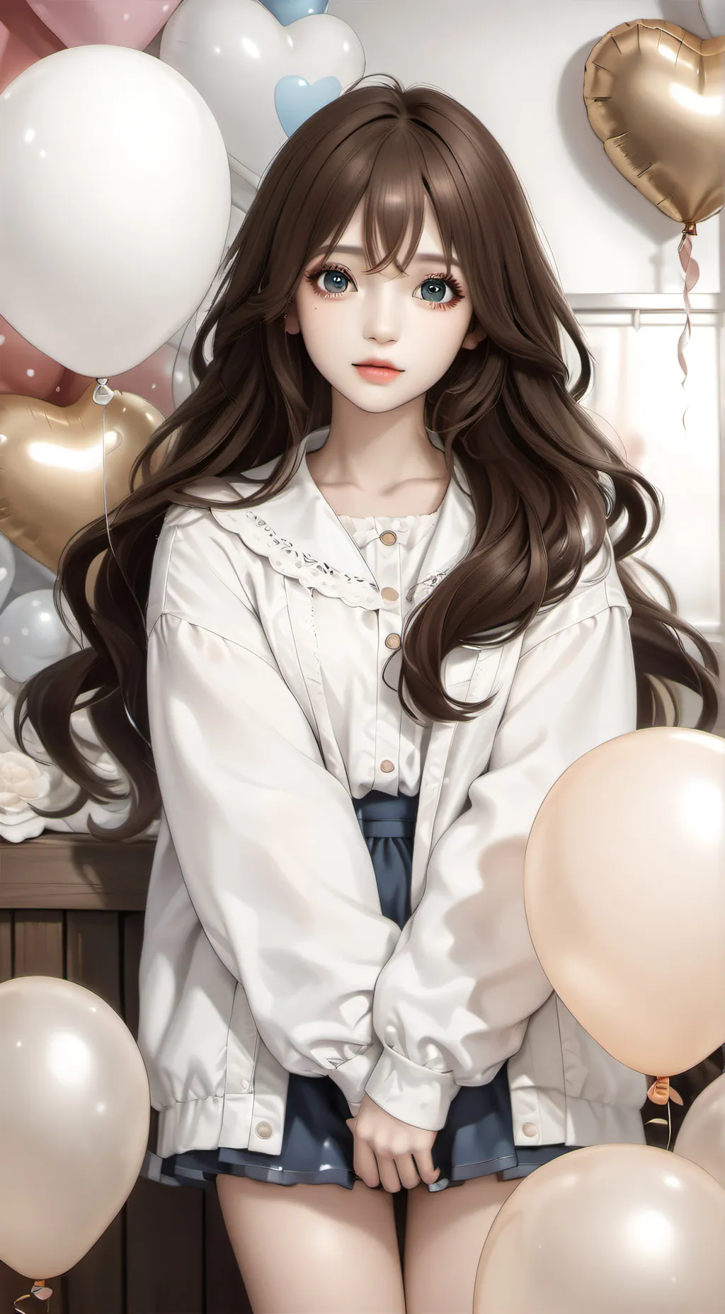ai character: MHA valentine's background
