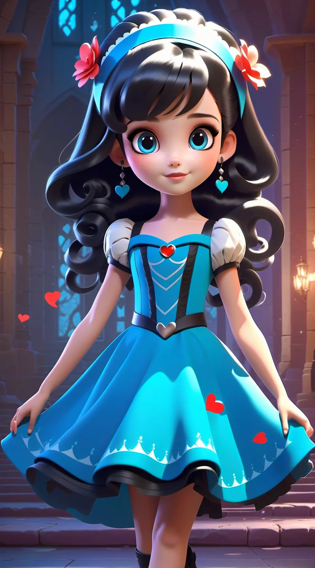 ai character: sofia background