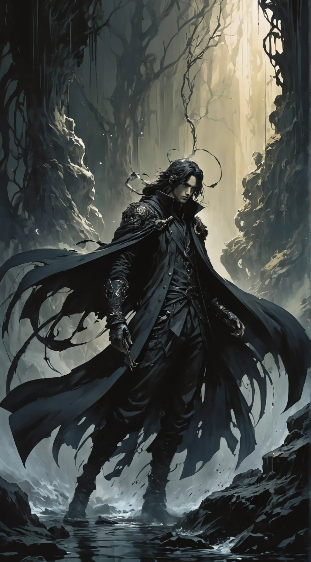 ai character: Raven background
