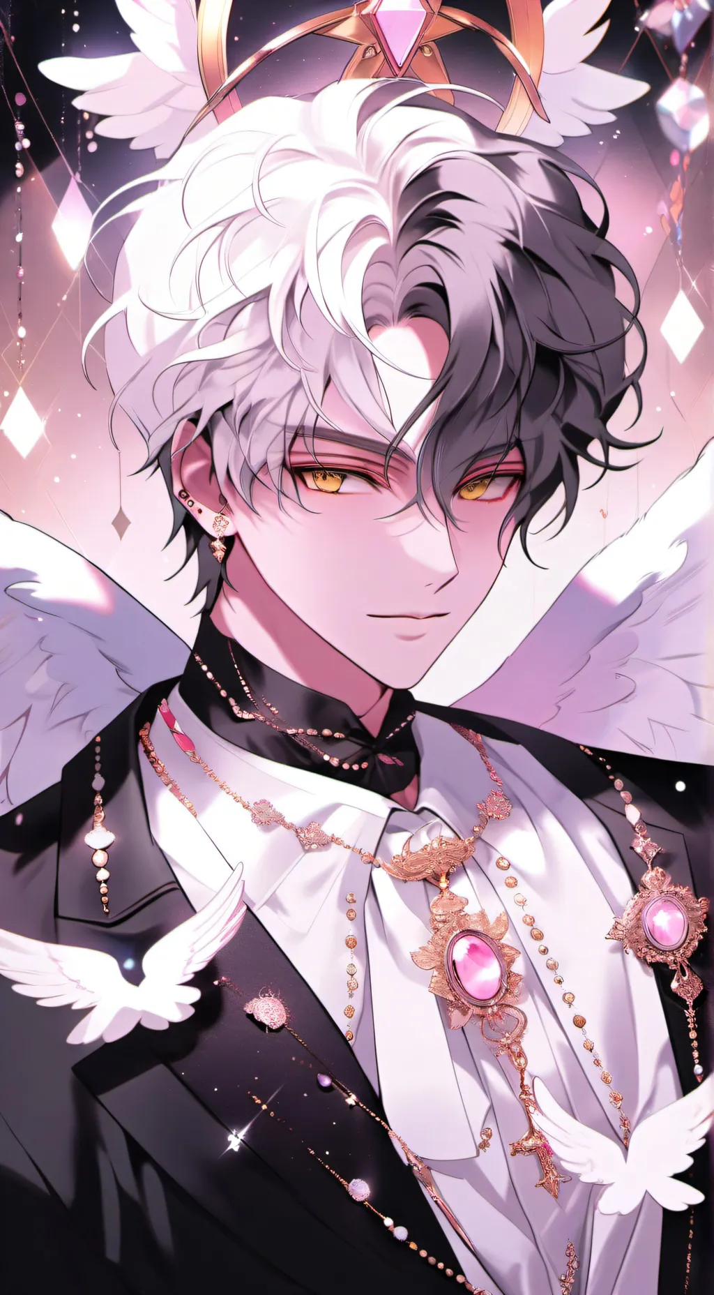 ai character: +×prince riaro×+ background