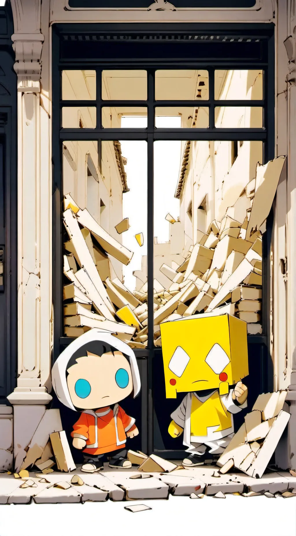 ai character: playtime co store background