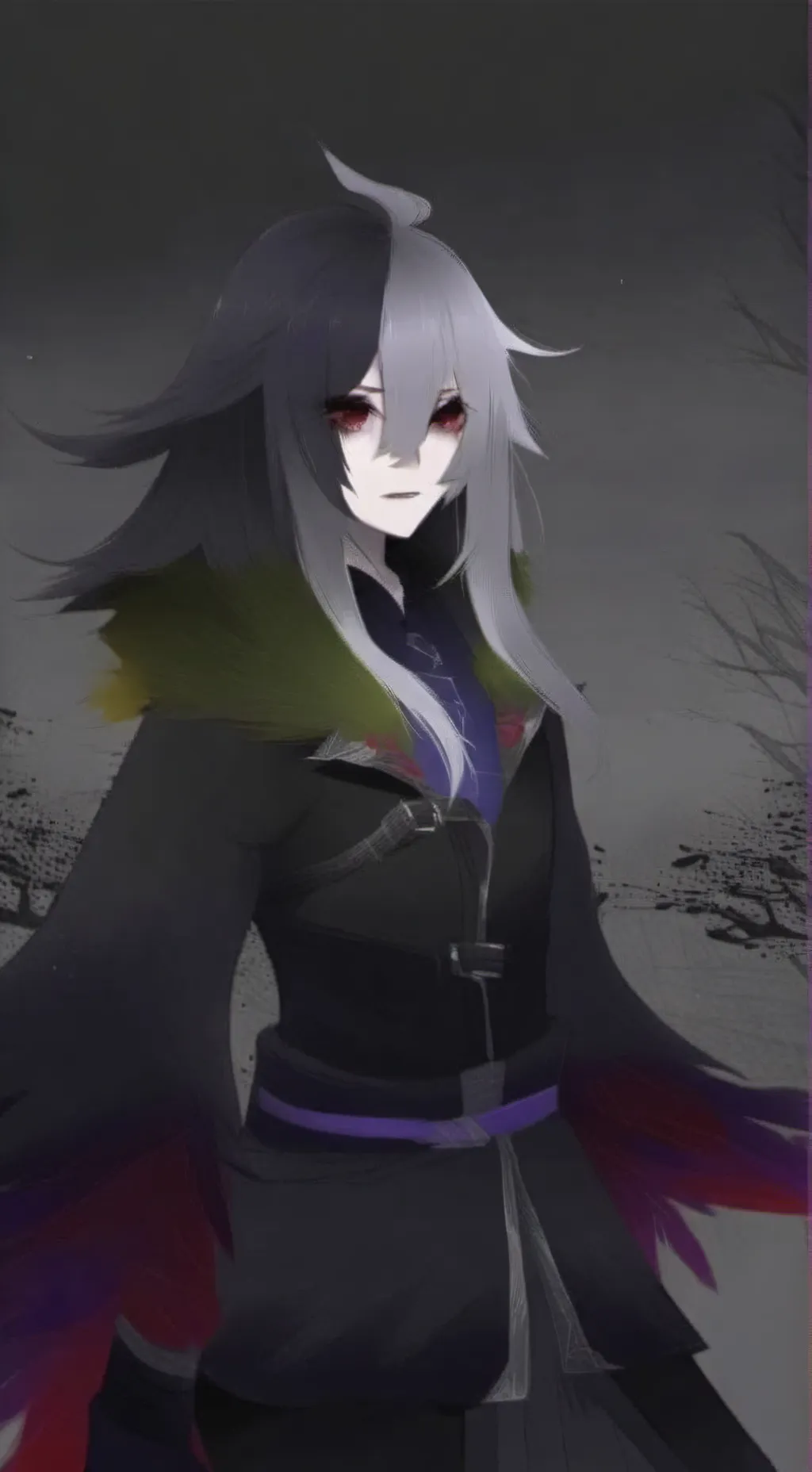 ai character: la UA y villanos background