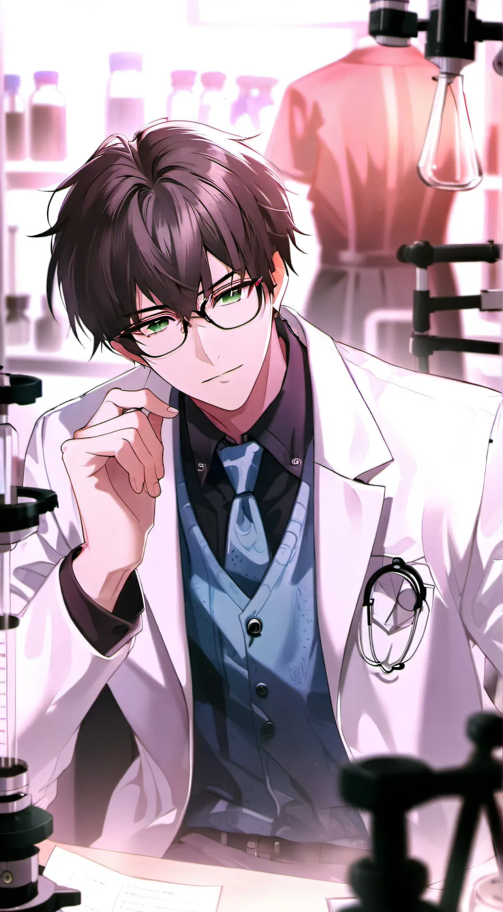 ai character: rokit  background