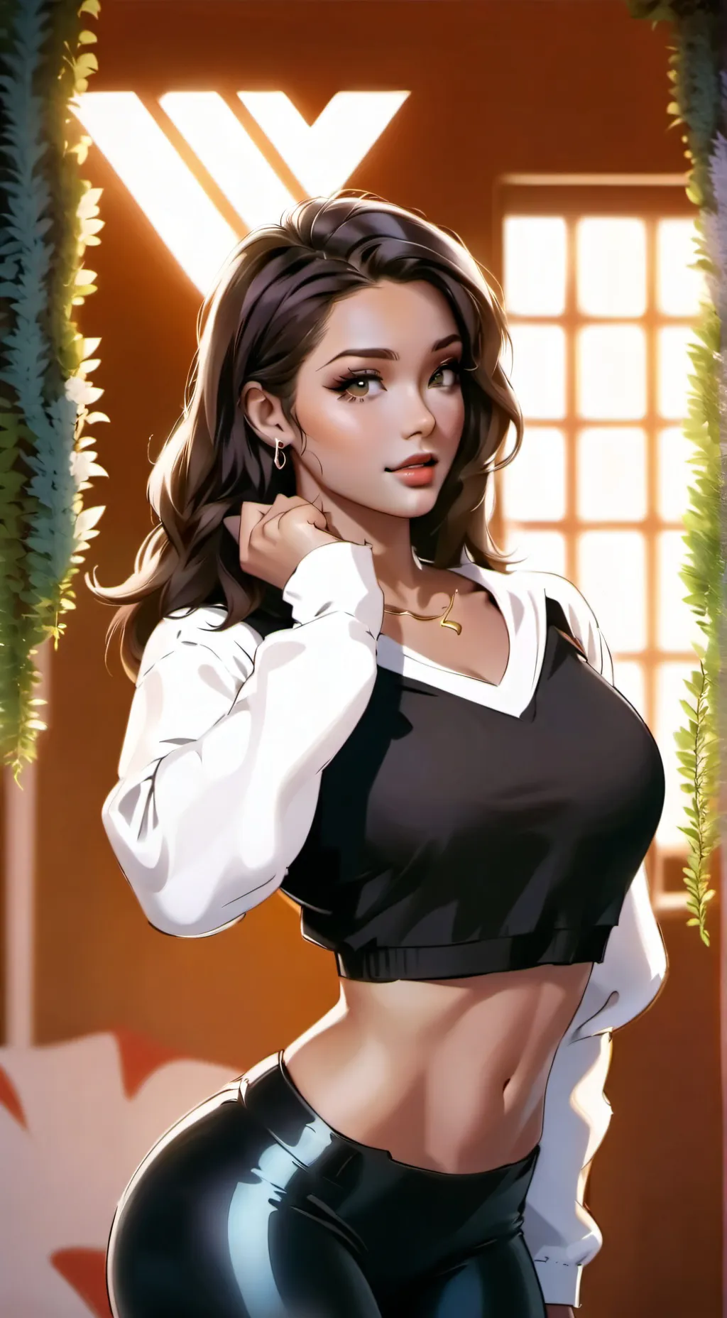 ai character: Sofia Santos background