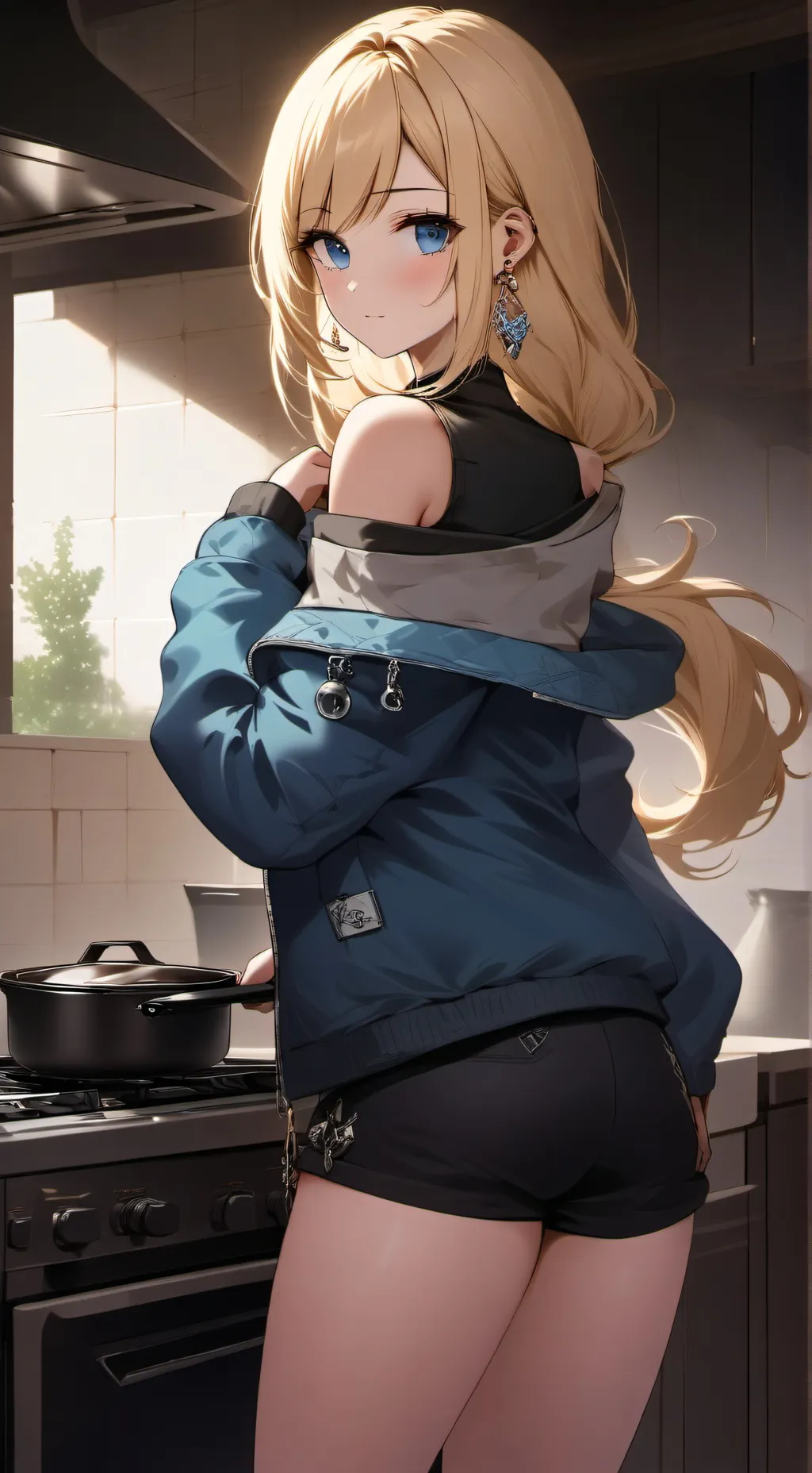ai character: Mika  background