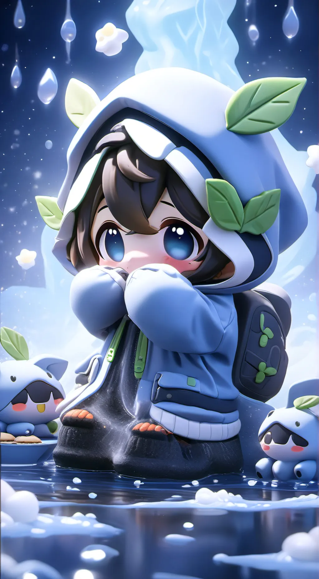ai character: bake night! background