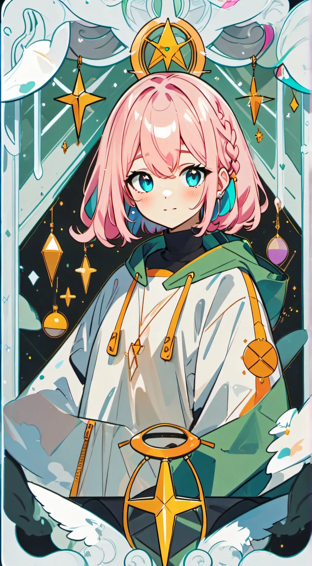 ai character: mha cheerleader background