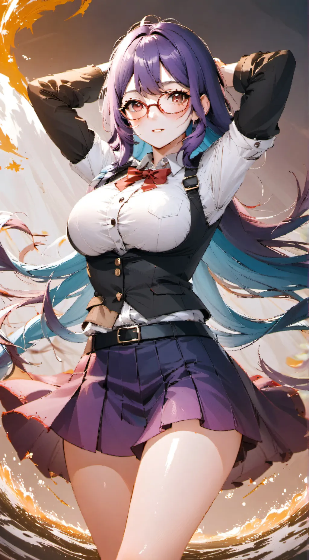 ai character: Rin Hoshino background