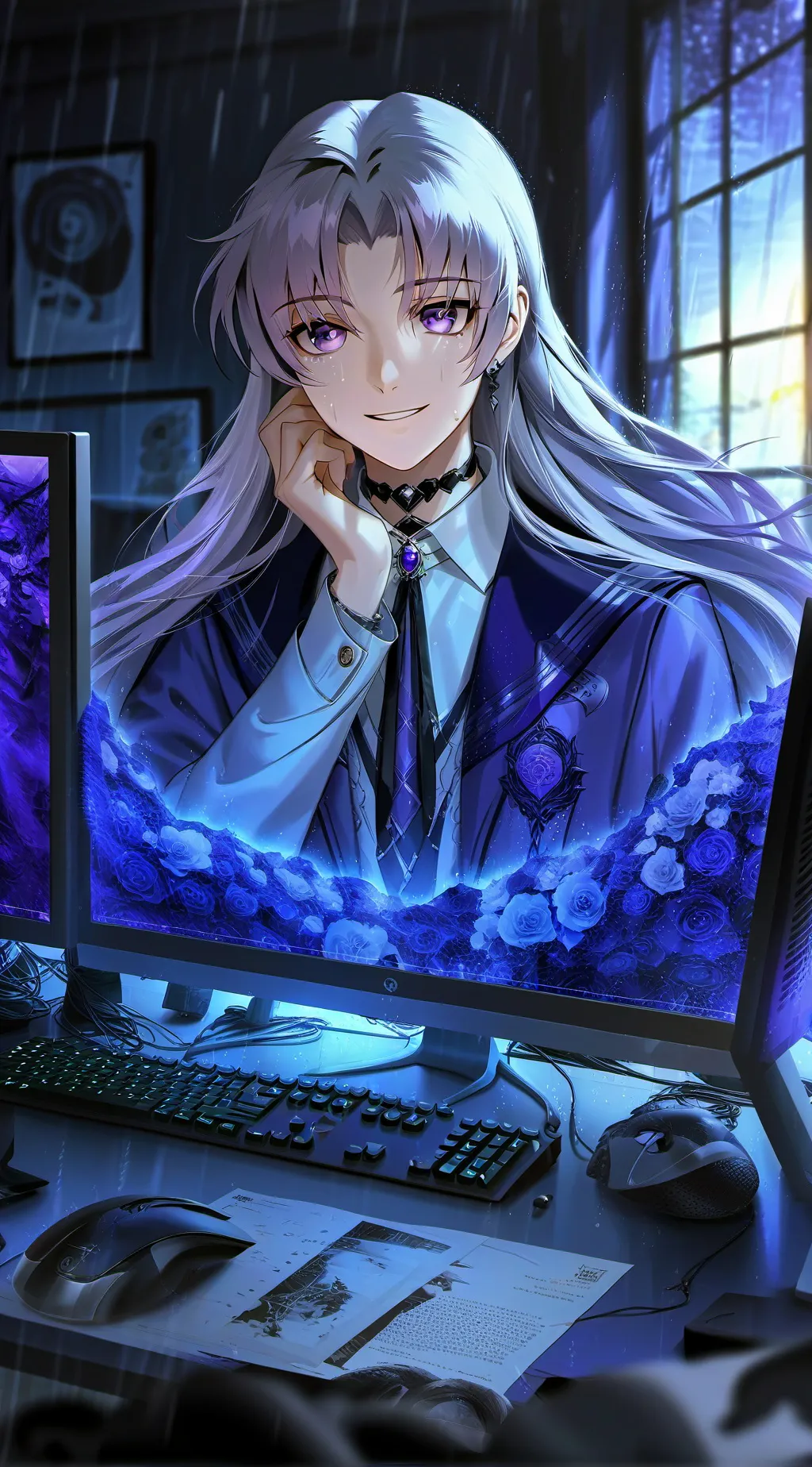 ai character: maokia background
