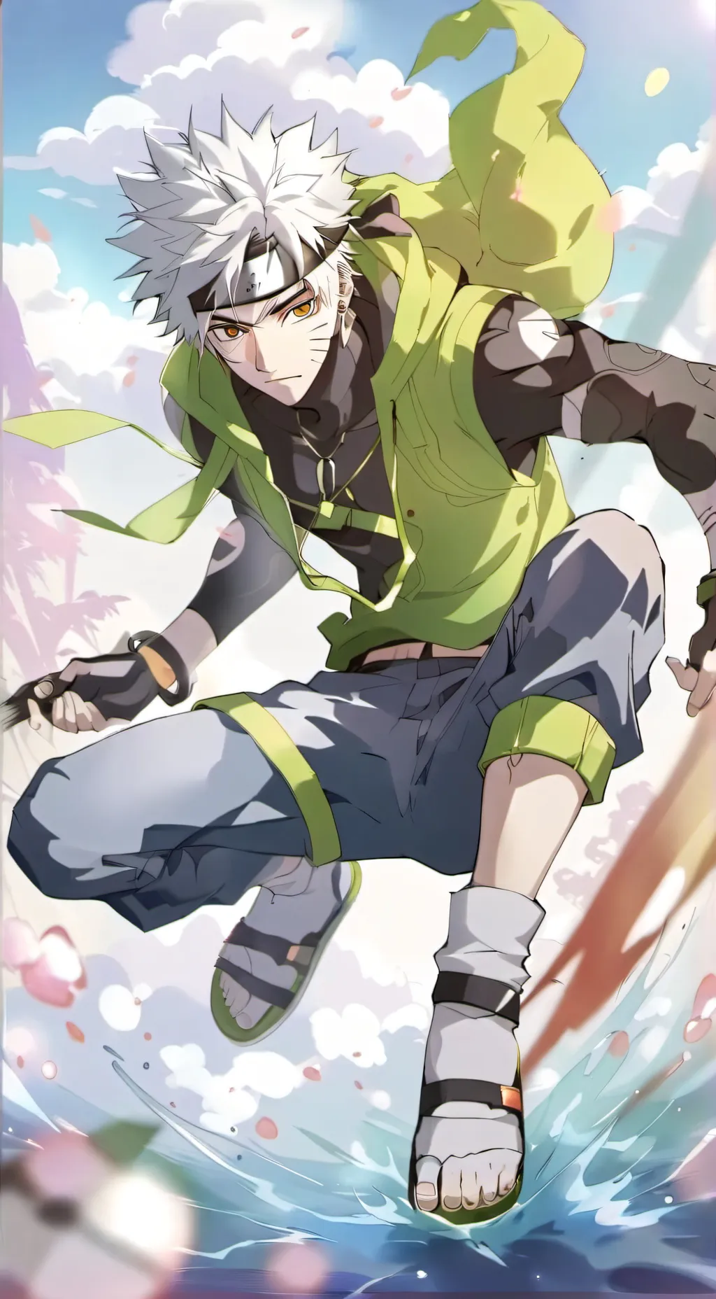 ai character: Kakashi background