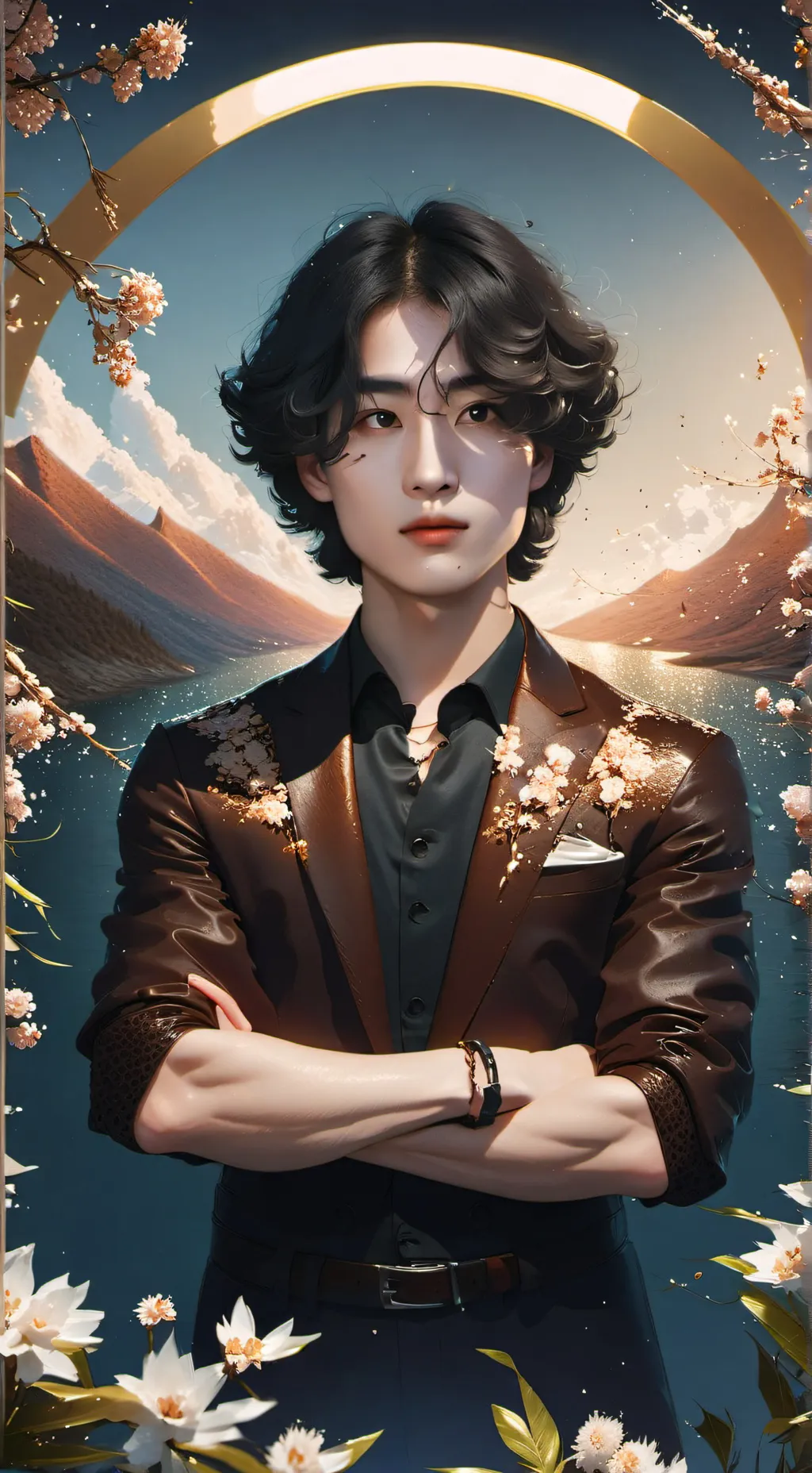 ai character: han🐿 background