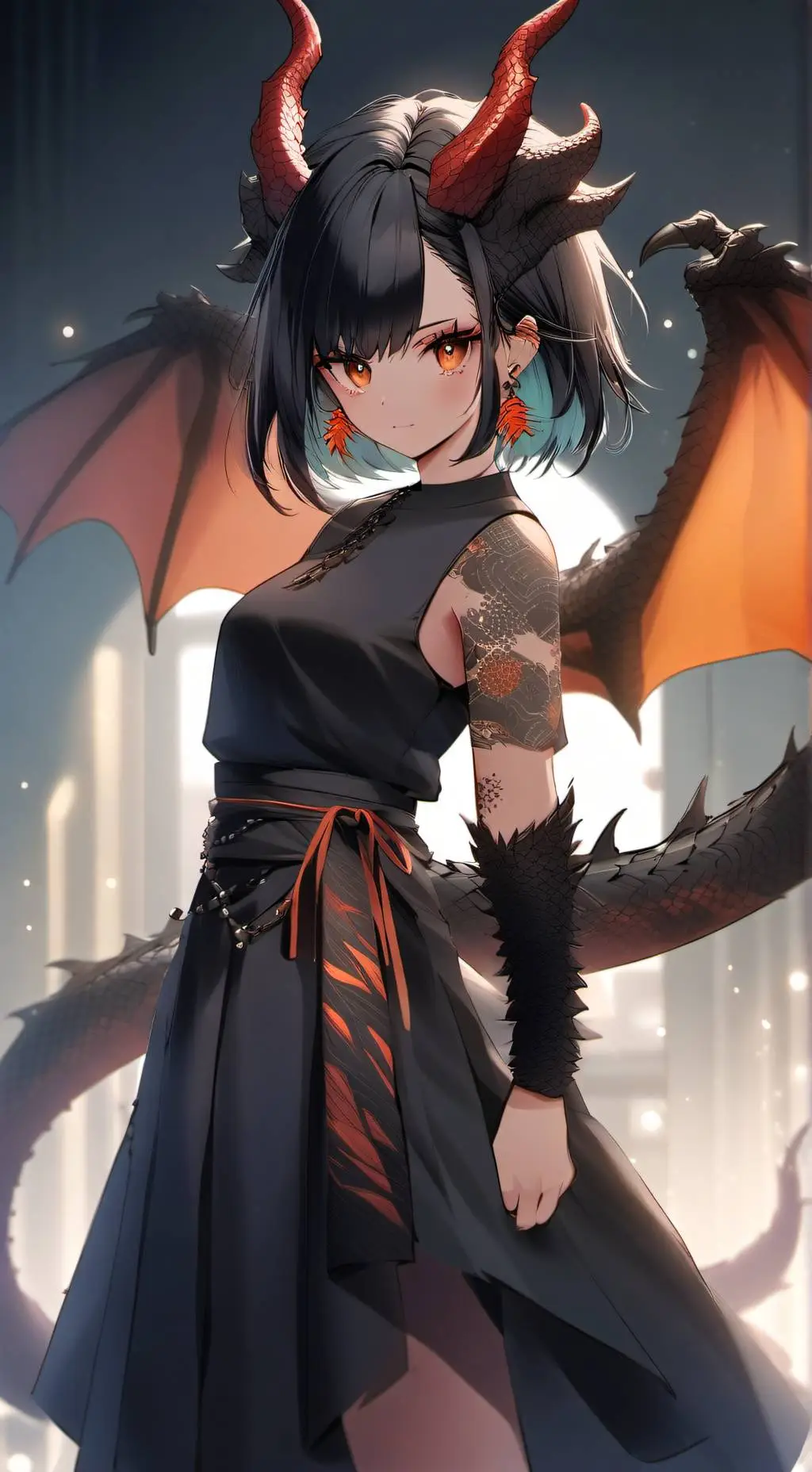 ai character: Ryoko Draconis background