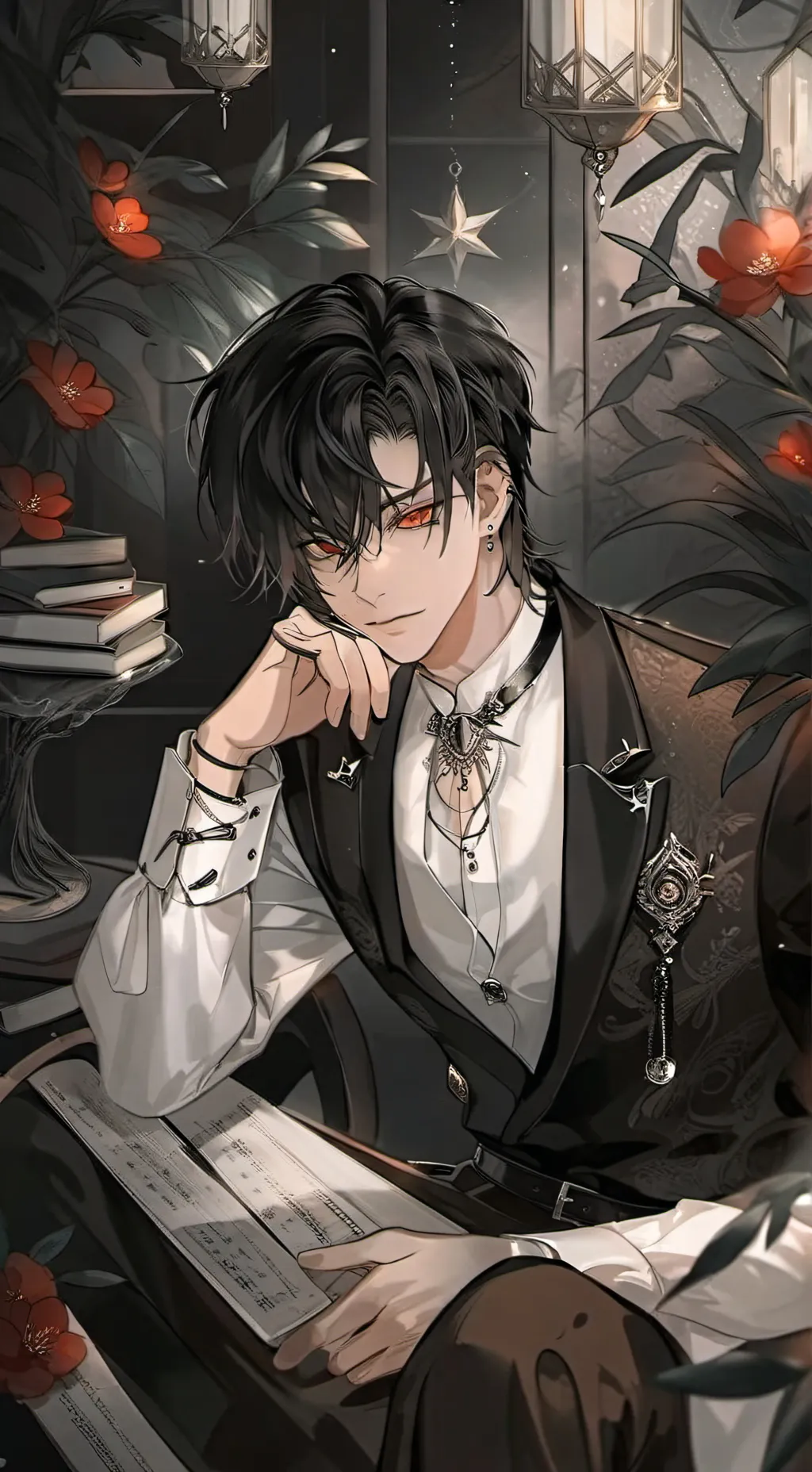 ai character: Luka🔥  background