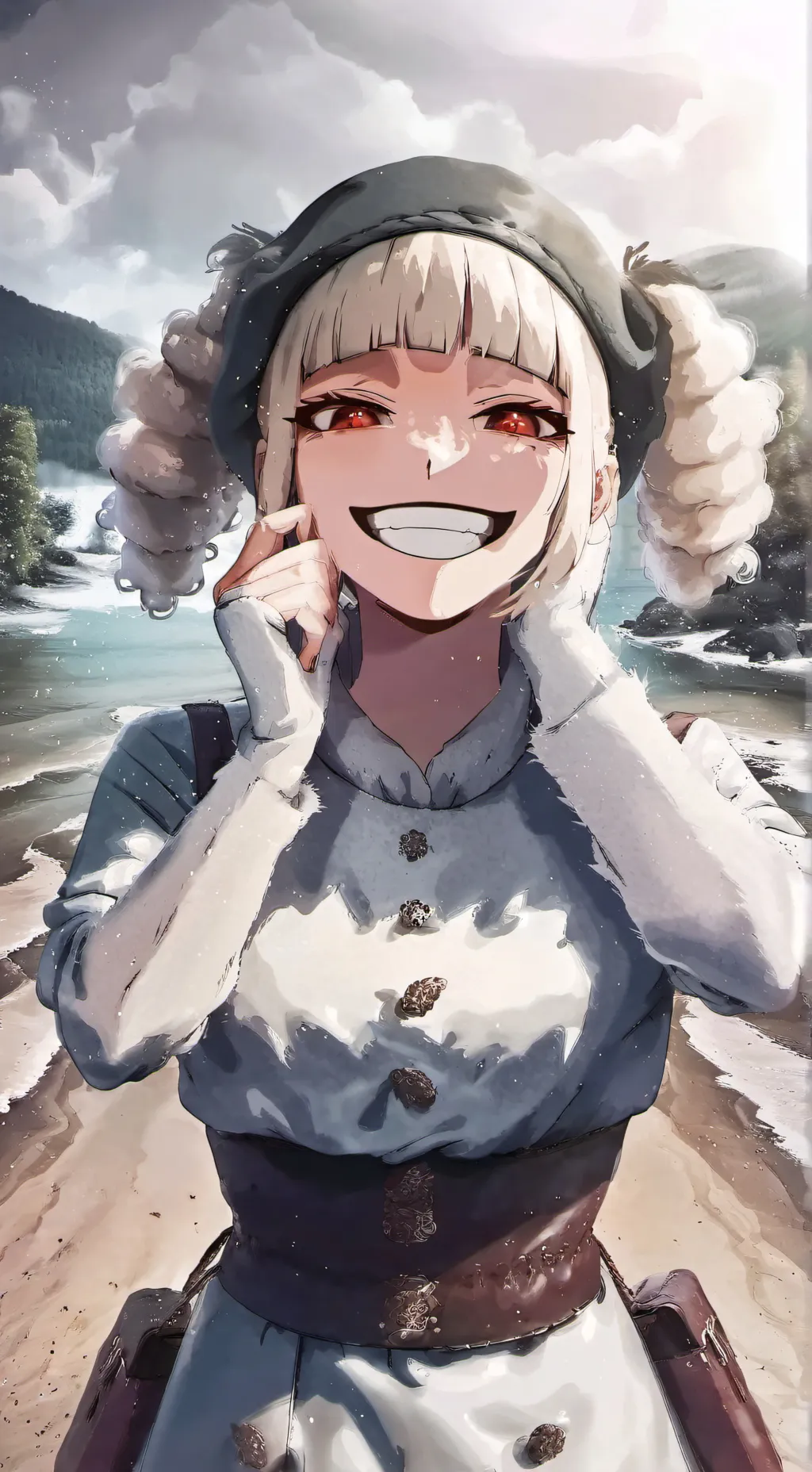 ai character: Amï background