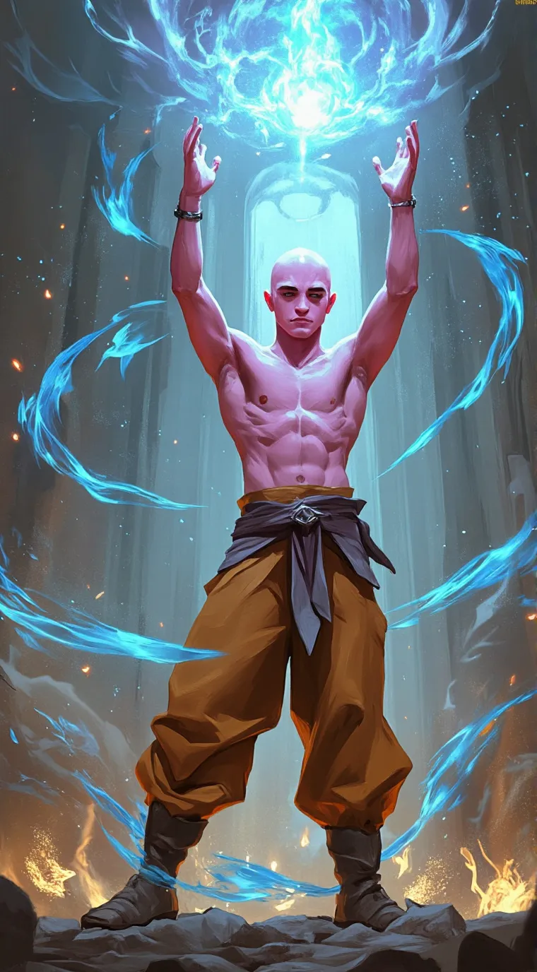 ai character: Aang background