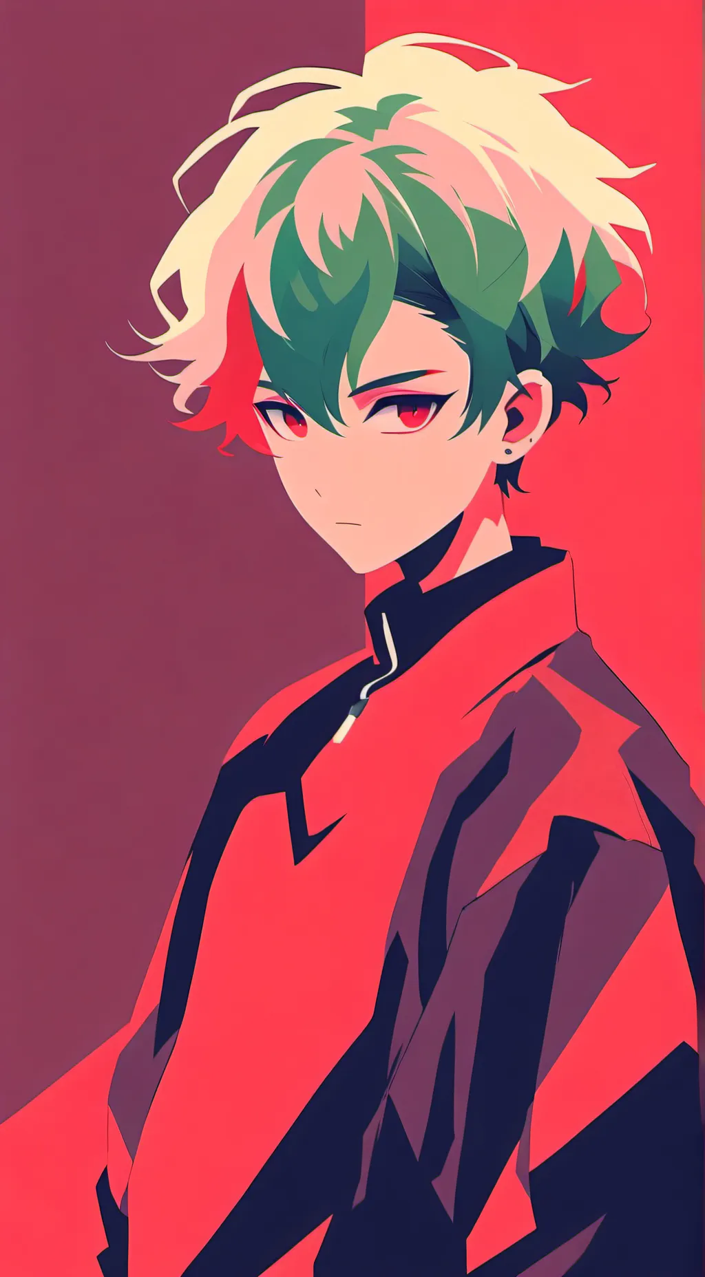 ai character: bakubro kid background