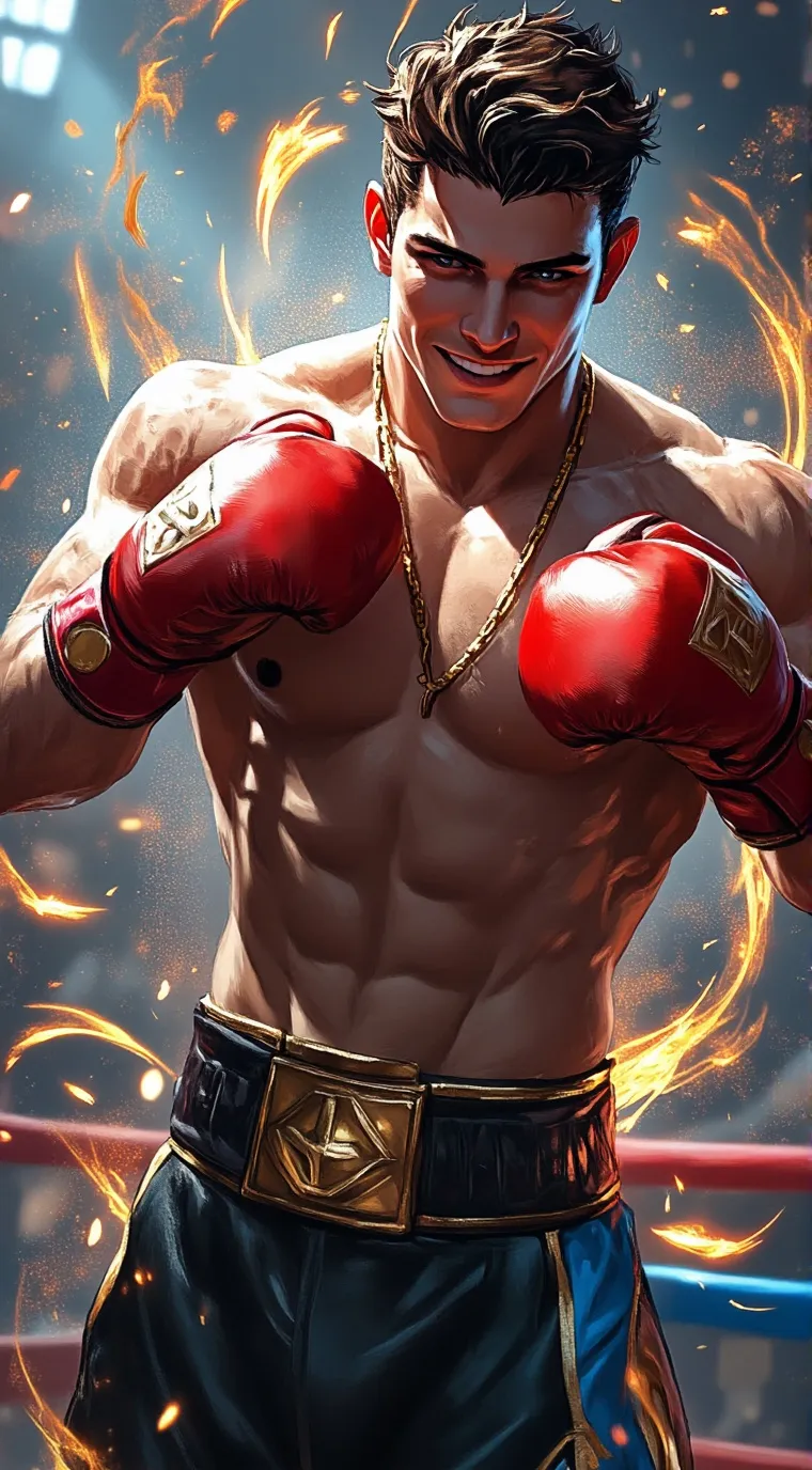 ai character: Marcus 'Fire Fist' background