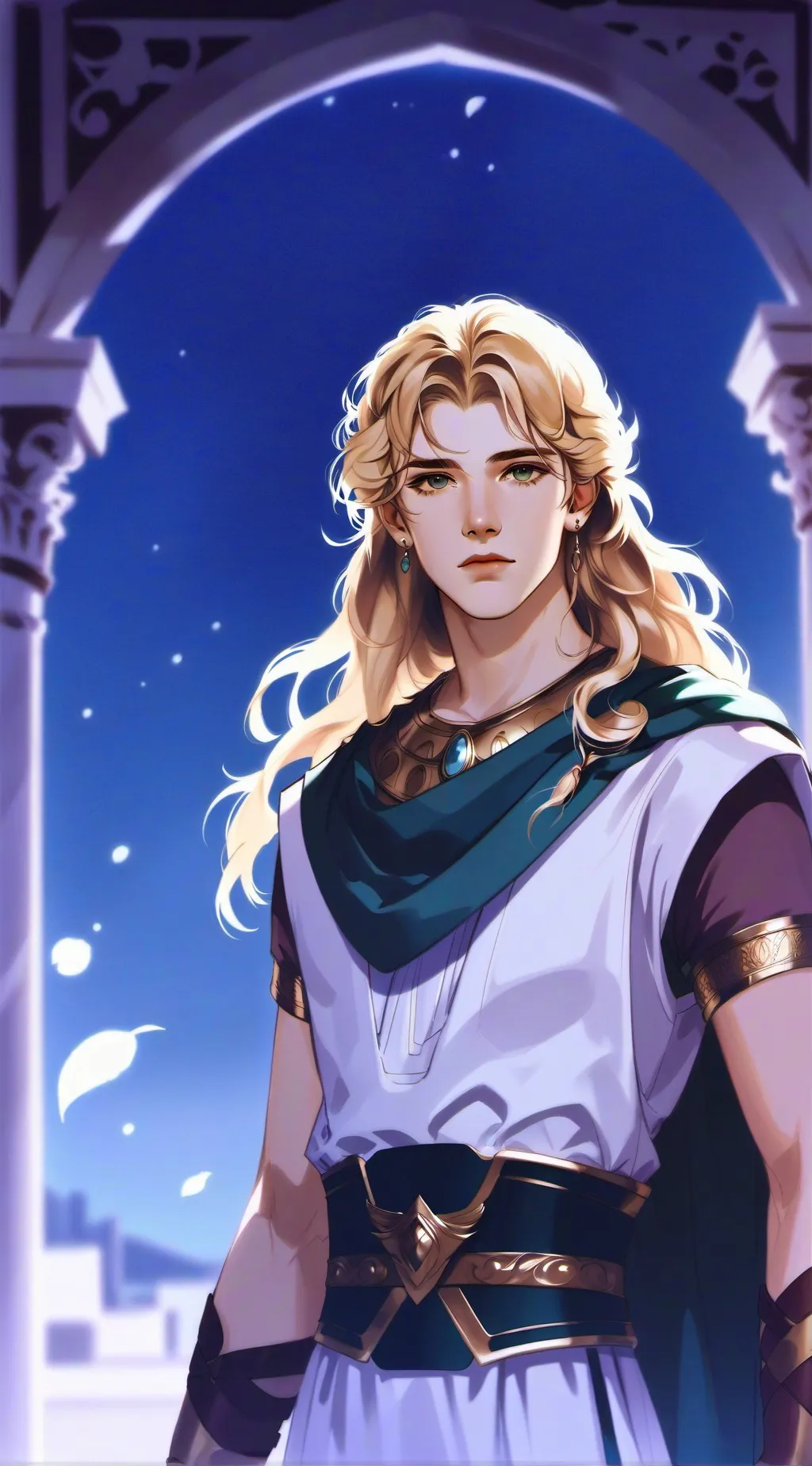 ai character: Ganymede background