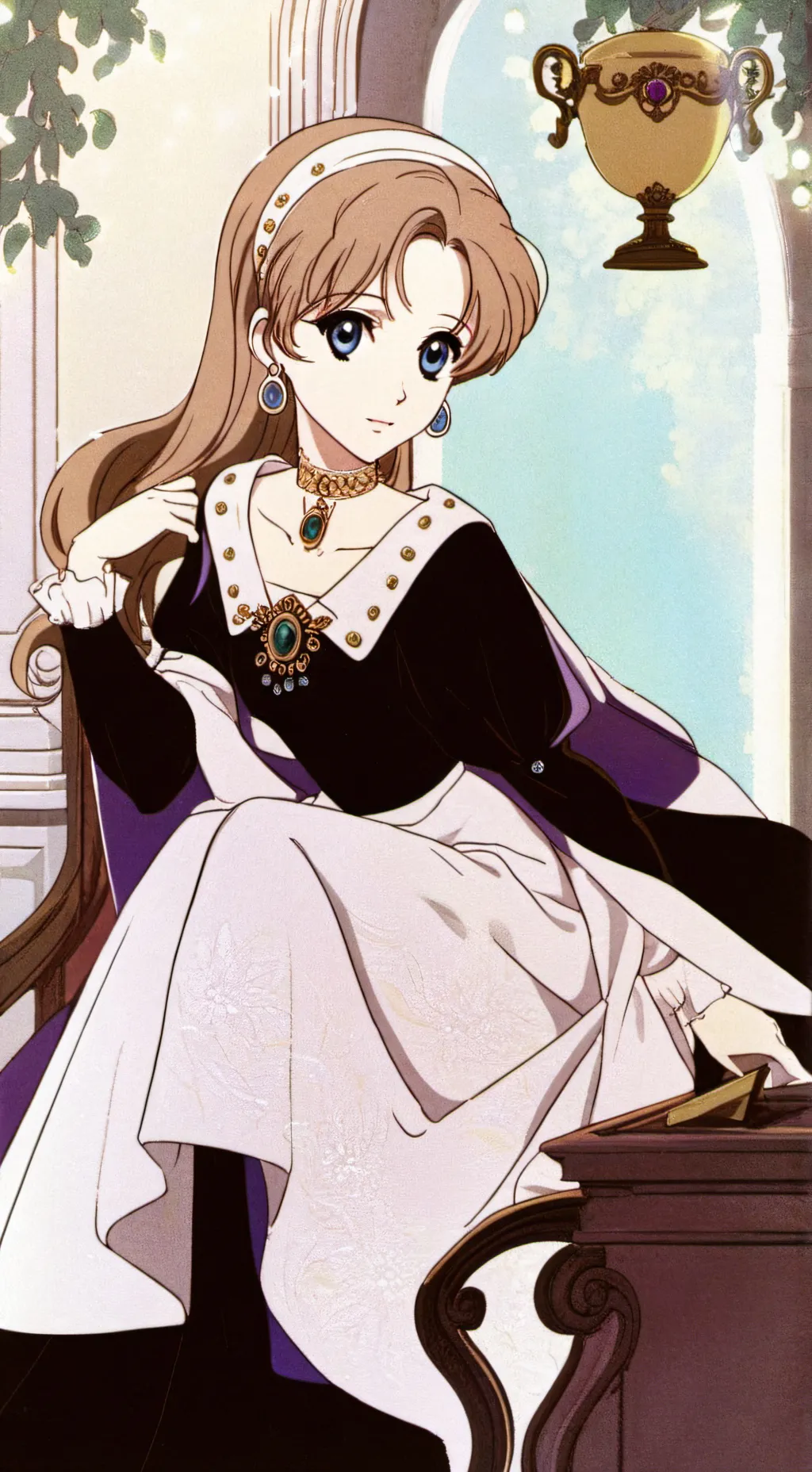 ai character: Elizabeth l  background
